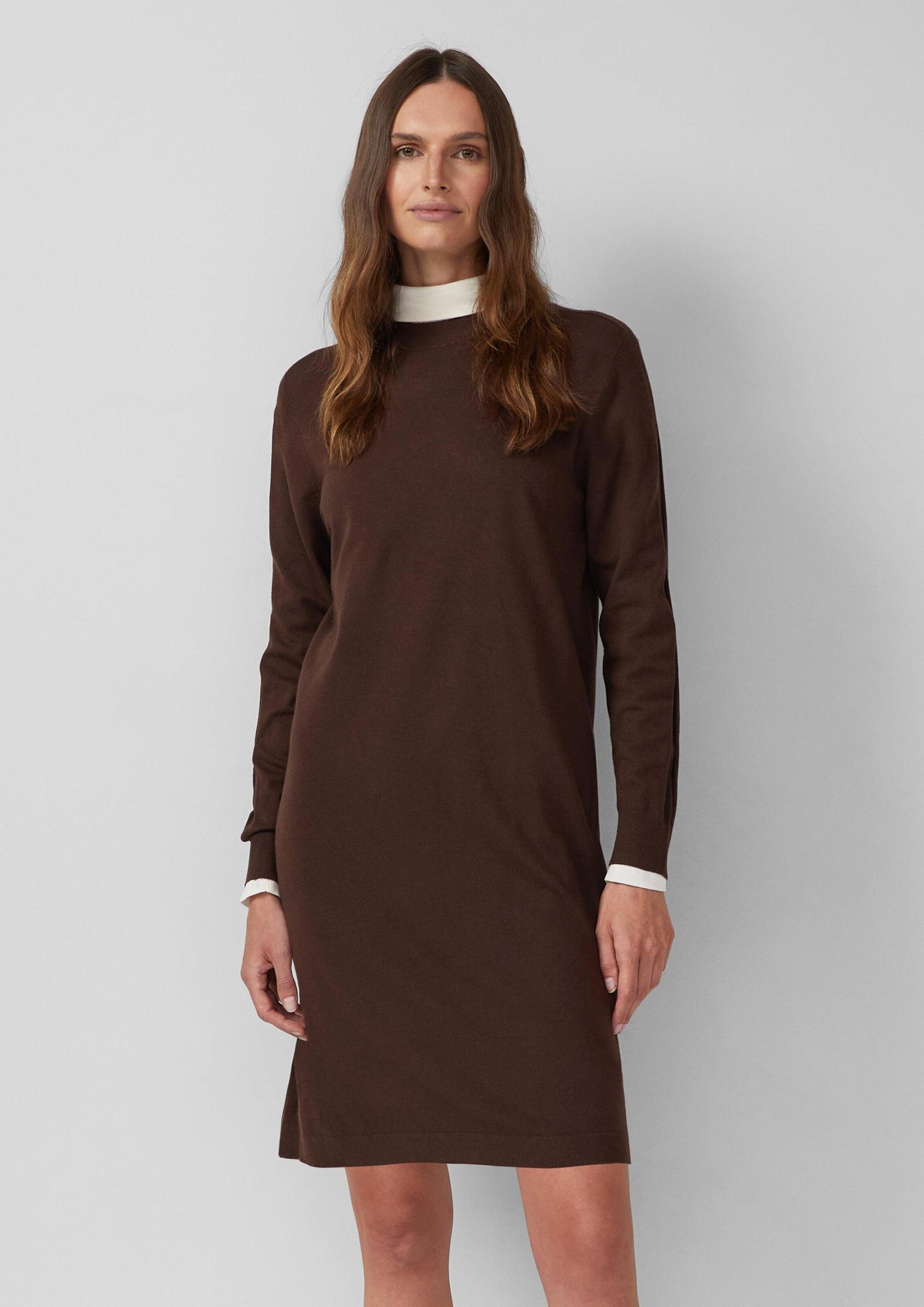 s.Oliver Pletena obleka temno rjava