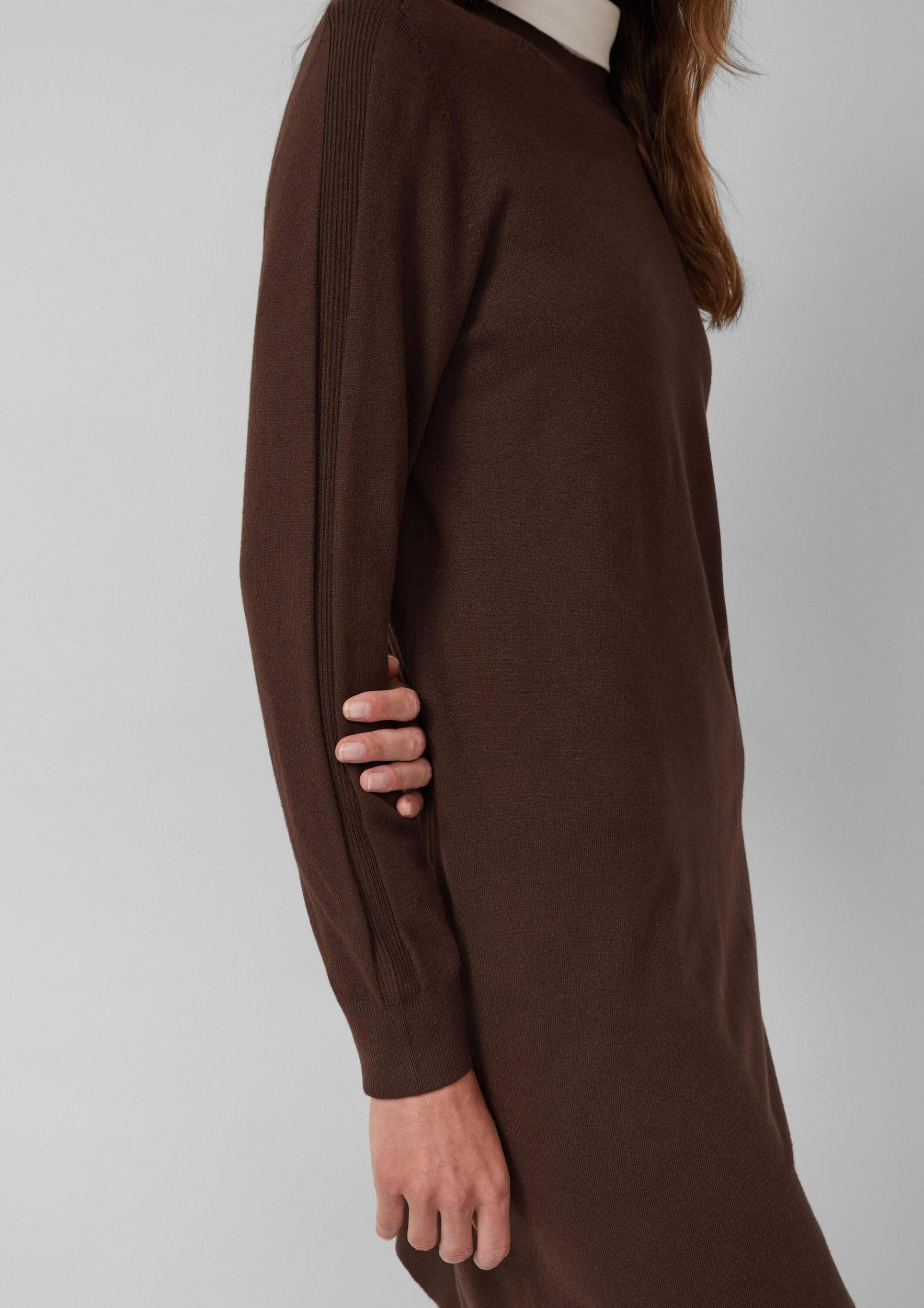 s.Oliver Pletena obleka temno rjava