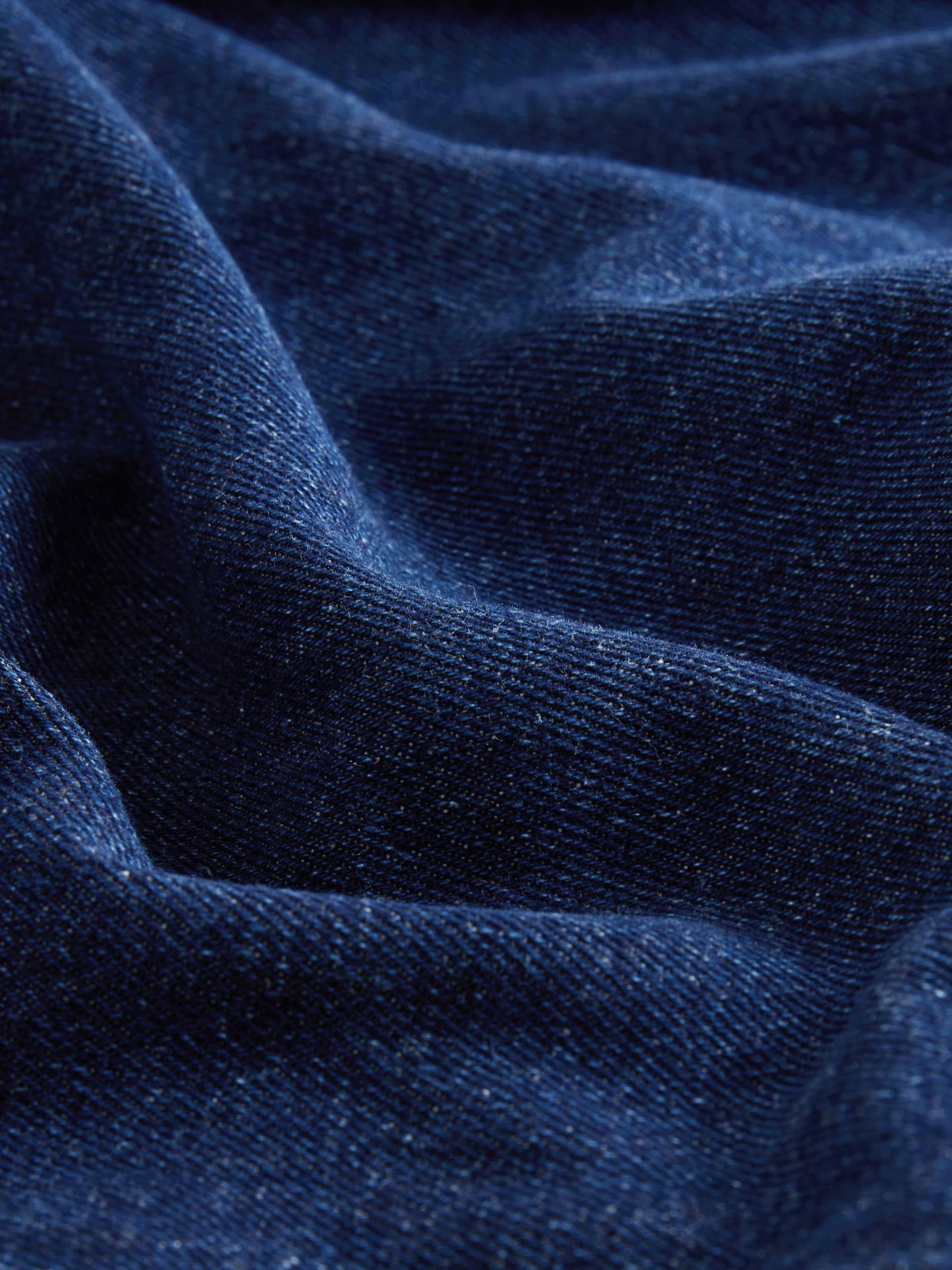 The Set Kavbojke moder denim / črna