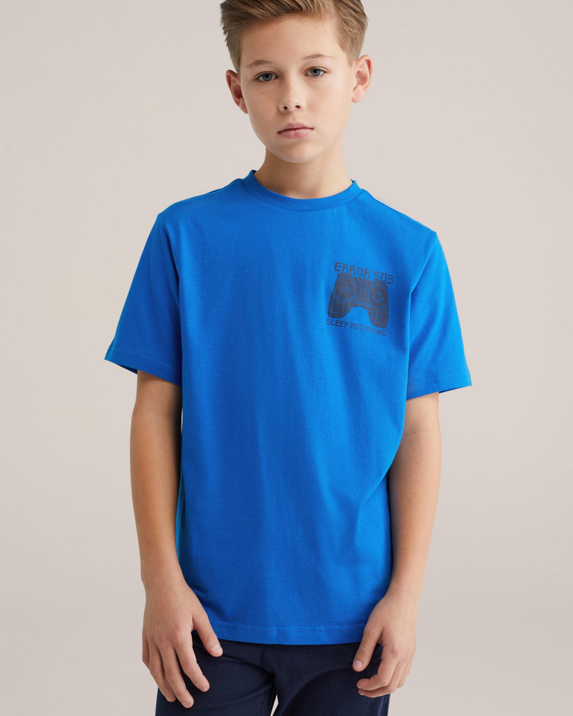 WE Fashion Pižama modra / marine