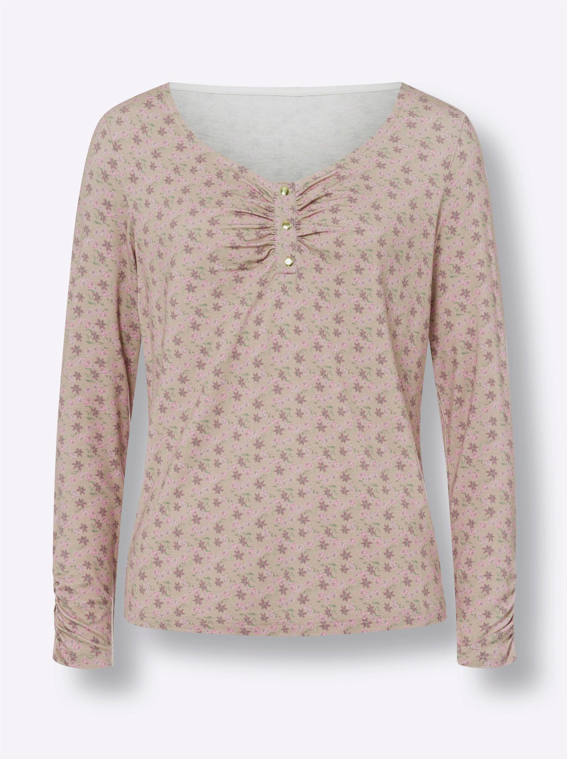 heine Majica bež / jagoda / roza