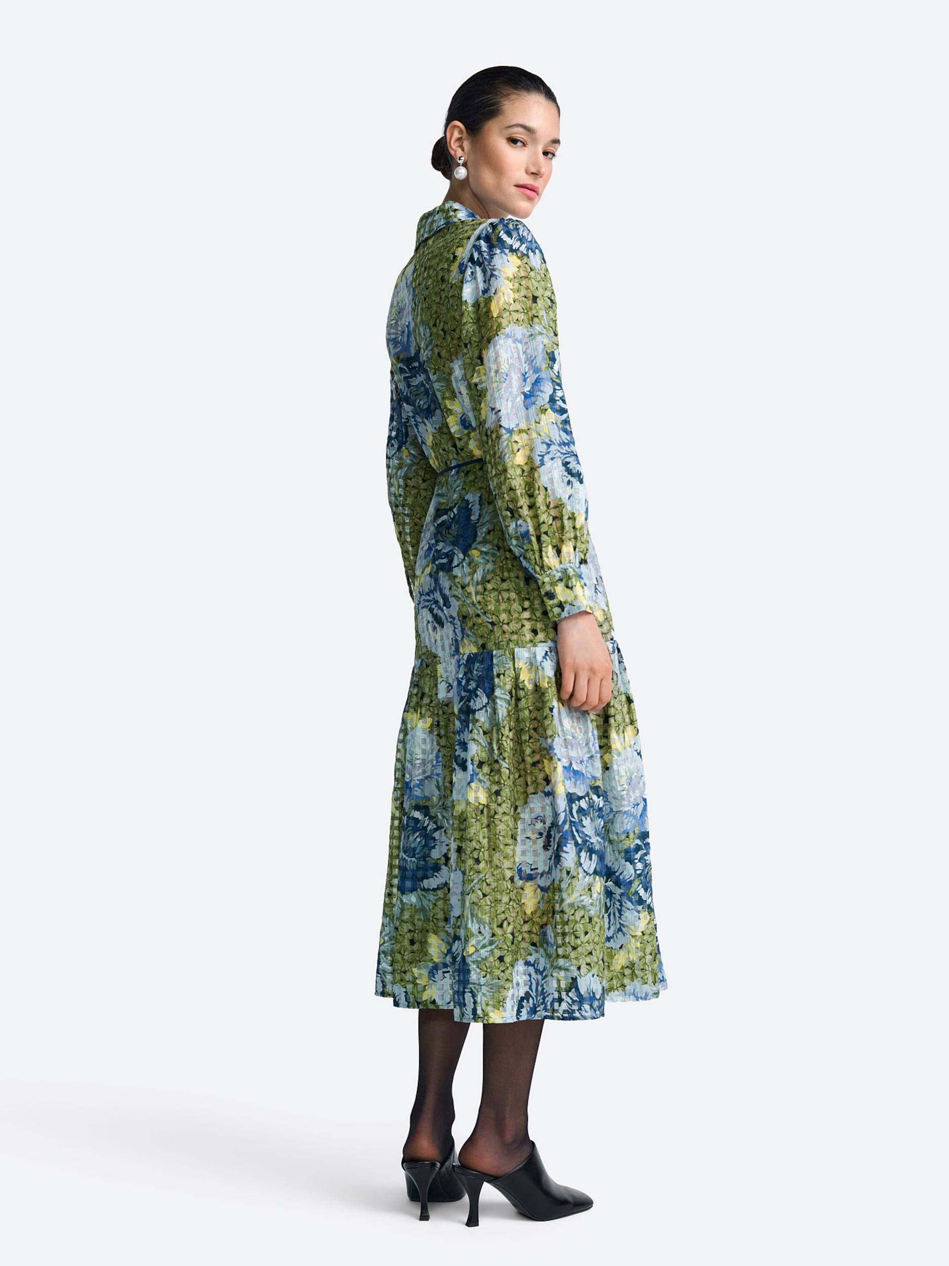 Rich & Royal Dolga srajca svetlo modra / svetlo zelena