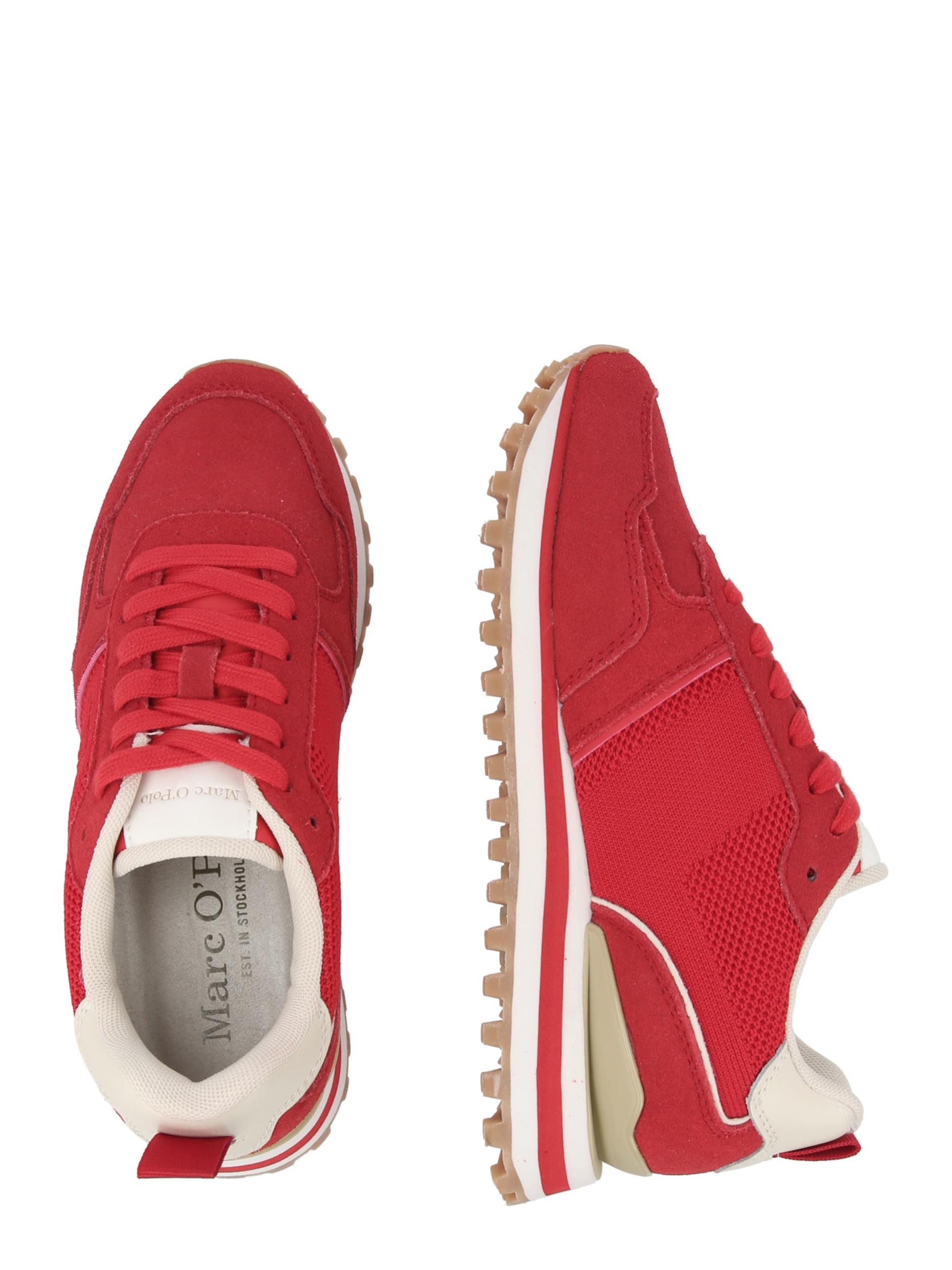 Marc O'Polo Nizke superge 'Bjorna' rdeča / volneno bela