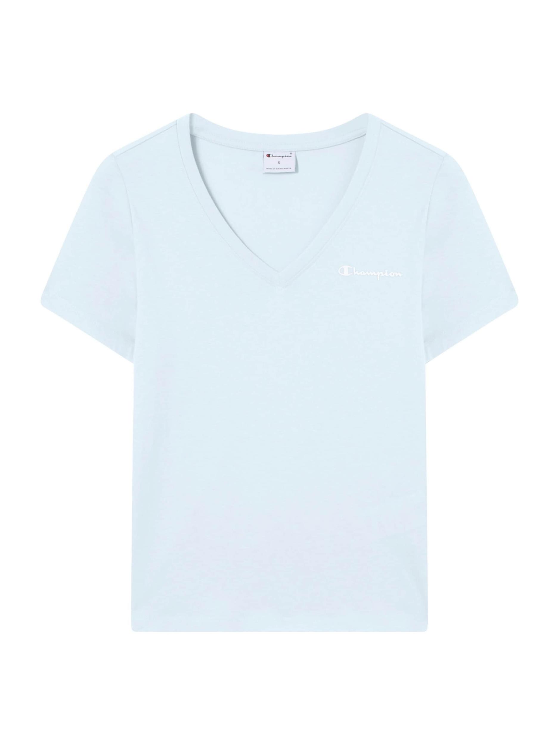 Champion Authentic Athletic Apparel Majica svetlo modra / bela