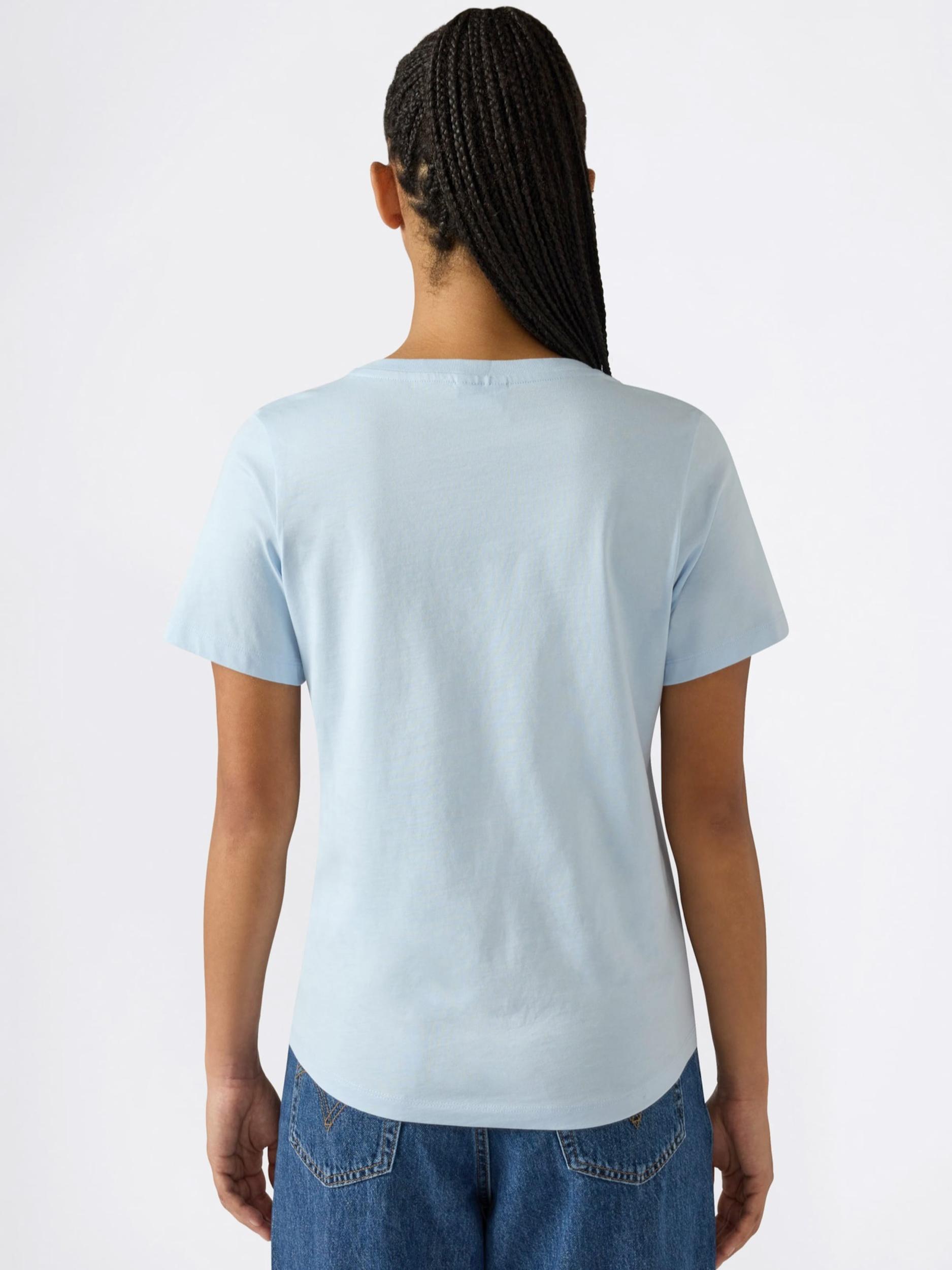 Champion Authentic Athletic Apparel Majica svetlo modra / bela