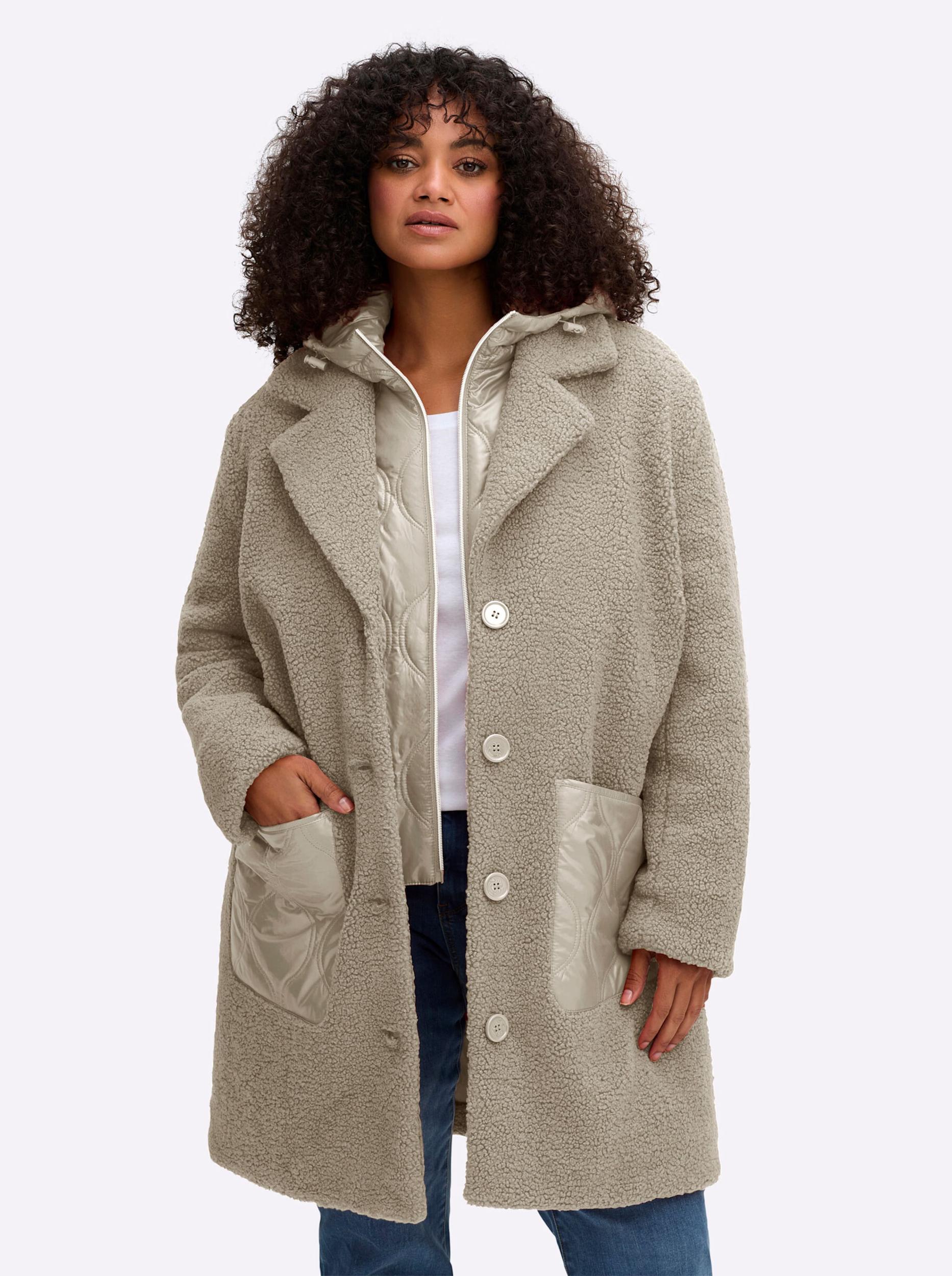 SHEEGO Prehodna jakna pastelno zelena