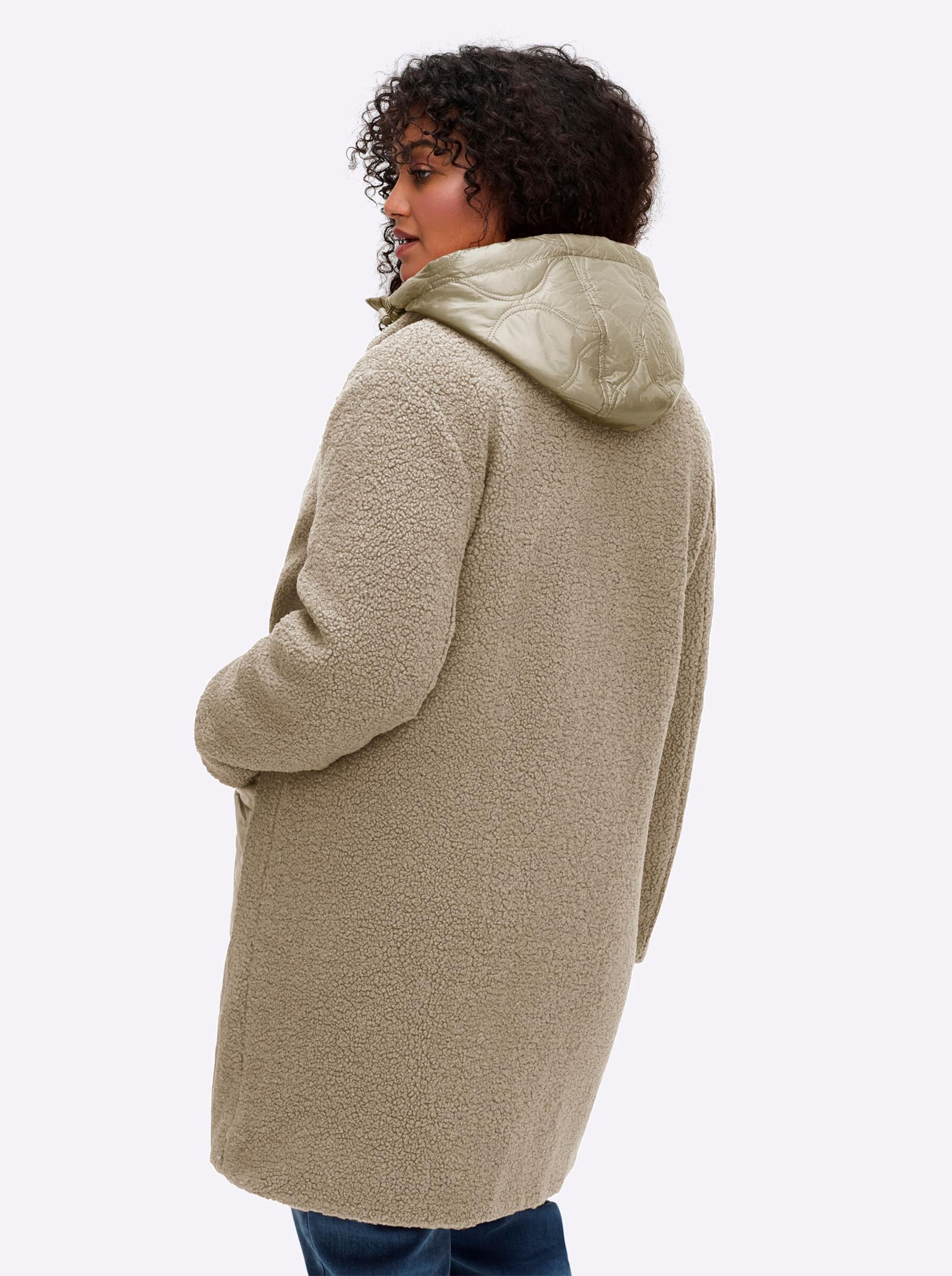 SHEEGO Prehodna jakna pastelno zelena