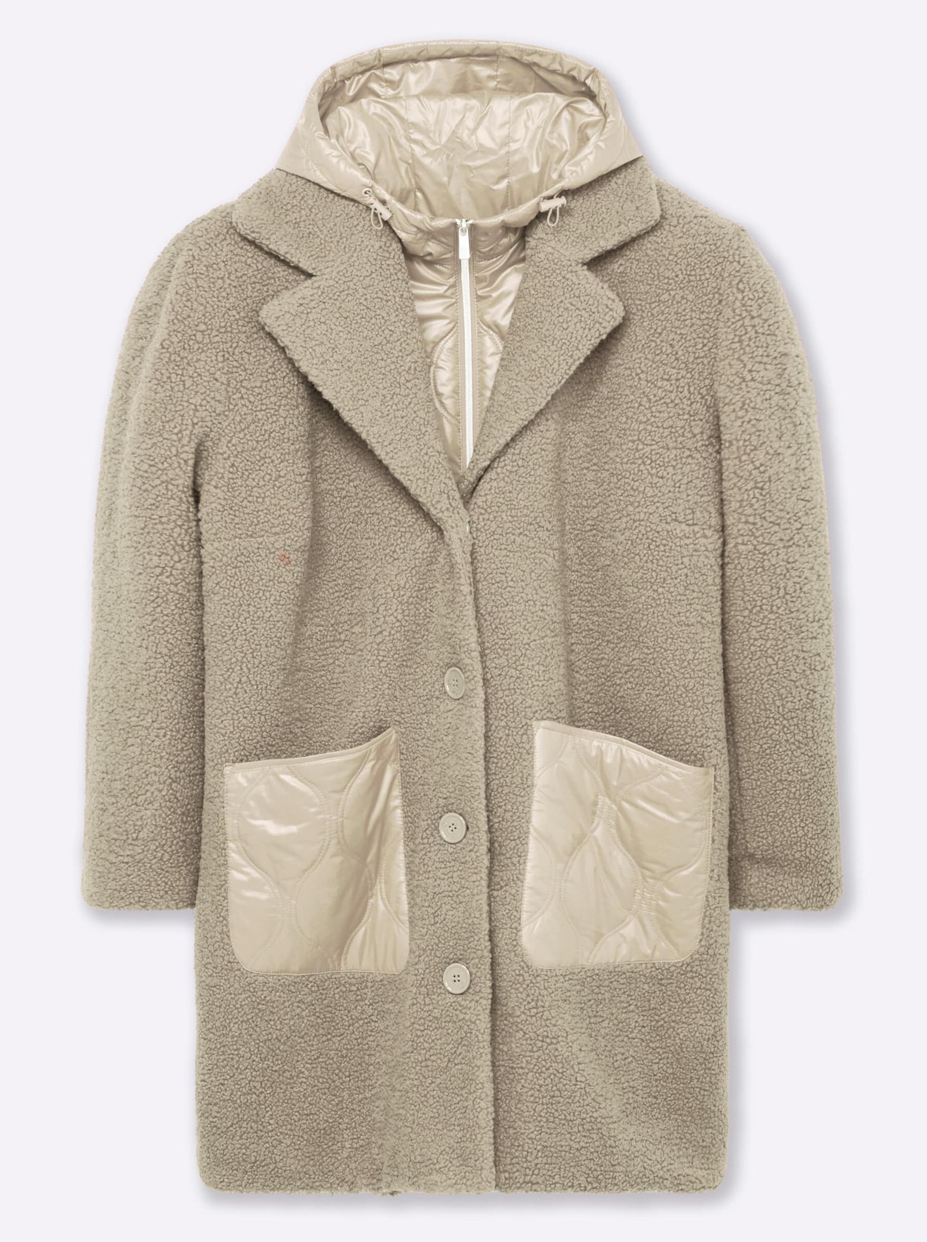 SHEEGO Prehodna jakna pastelno zelena