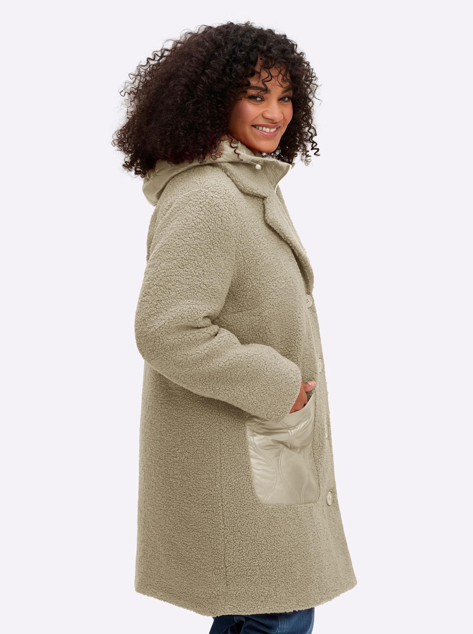 SHEEGO Prehodna jakna pastelno zelena