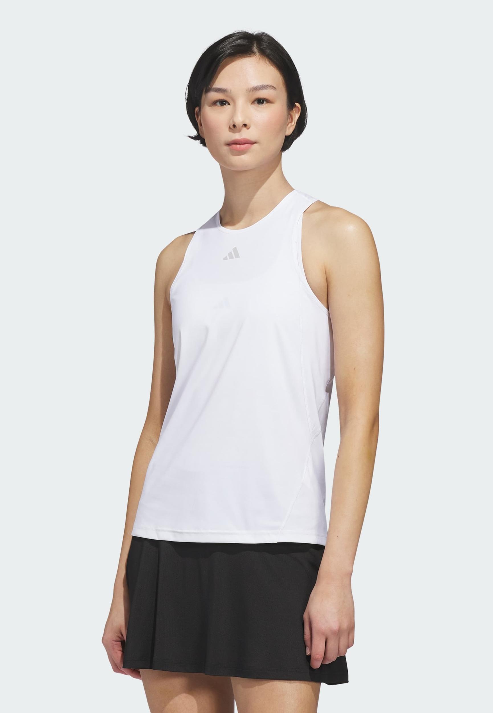 ADIDAS PERFORMANCE Športni top 'Club' svetlo siva / bela