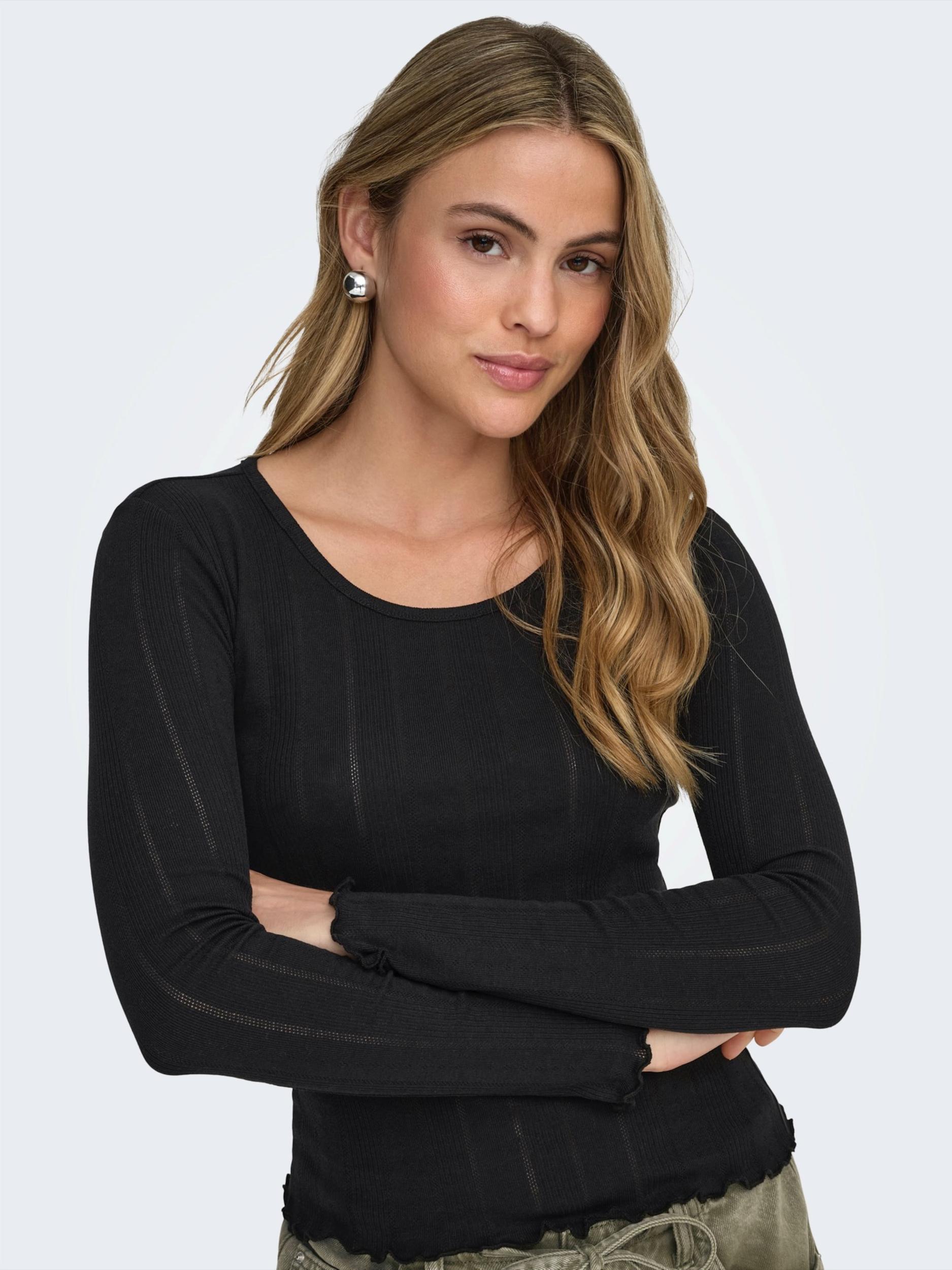 ONLY Majica 'ONLTENNA' črna