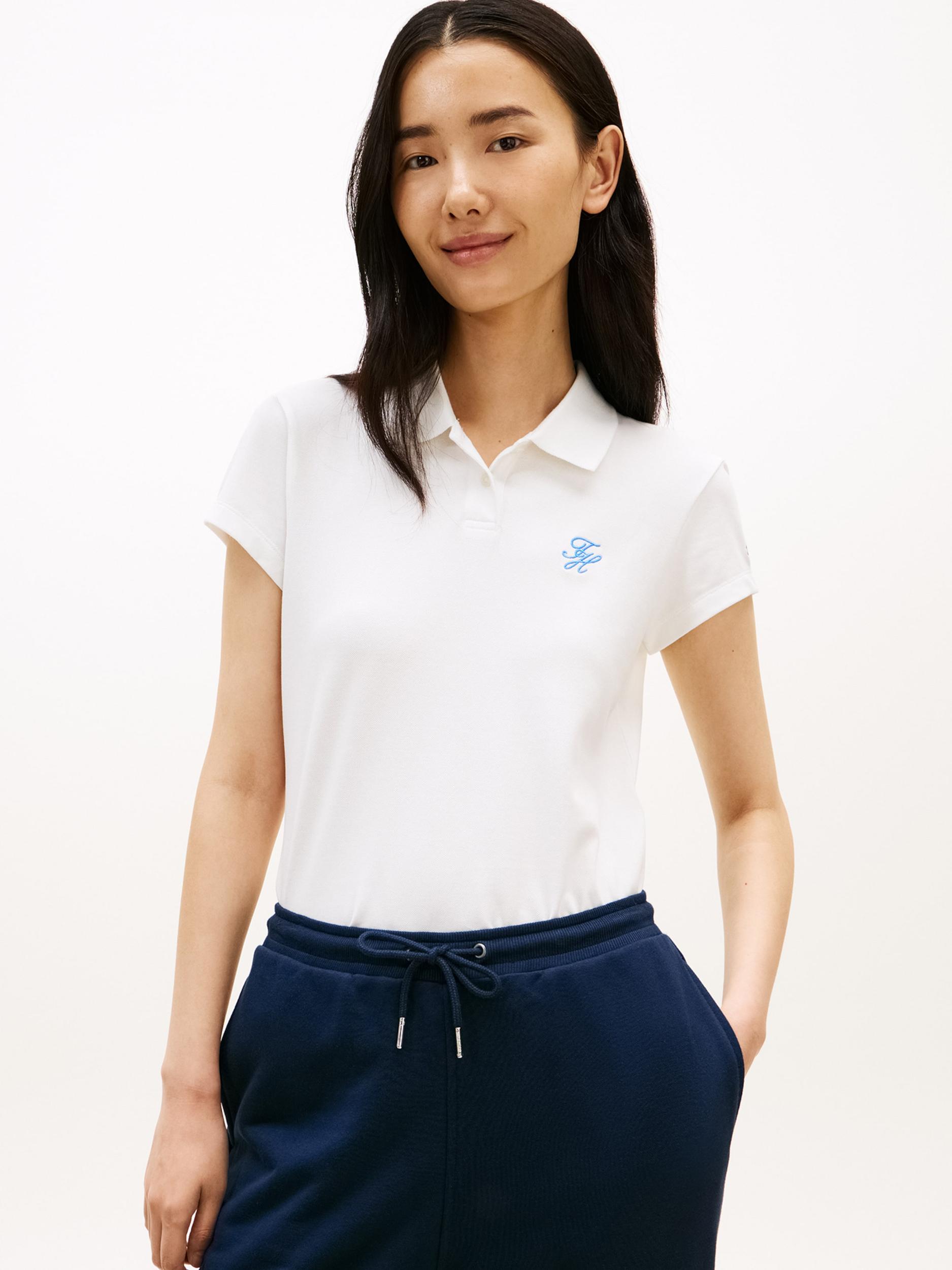 TOMMY HILFIGER Majica '1985' bela