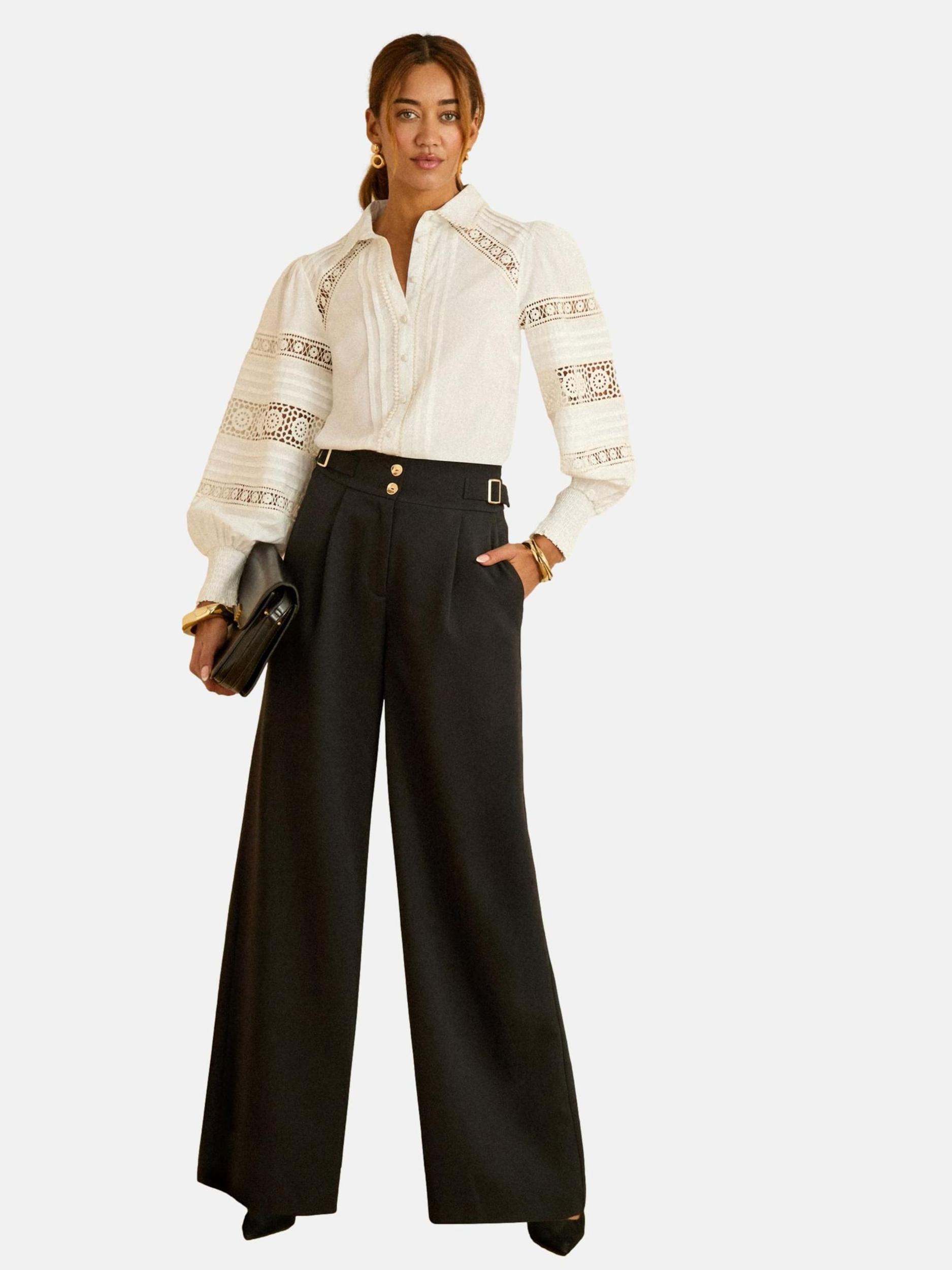 love & roses Hlače črna