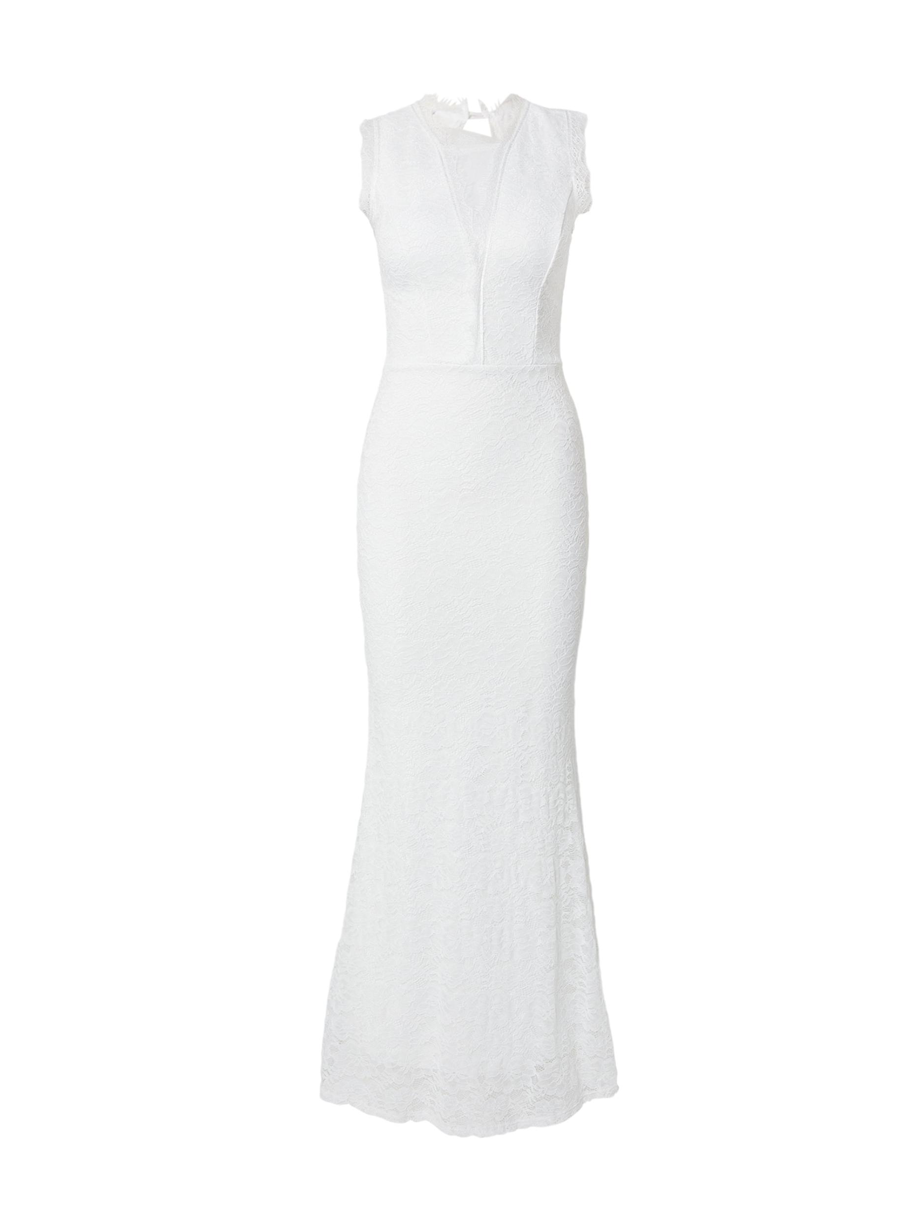 WAL G. Večerna obleka 'KY 2859' bela