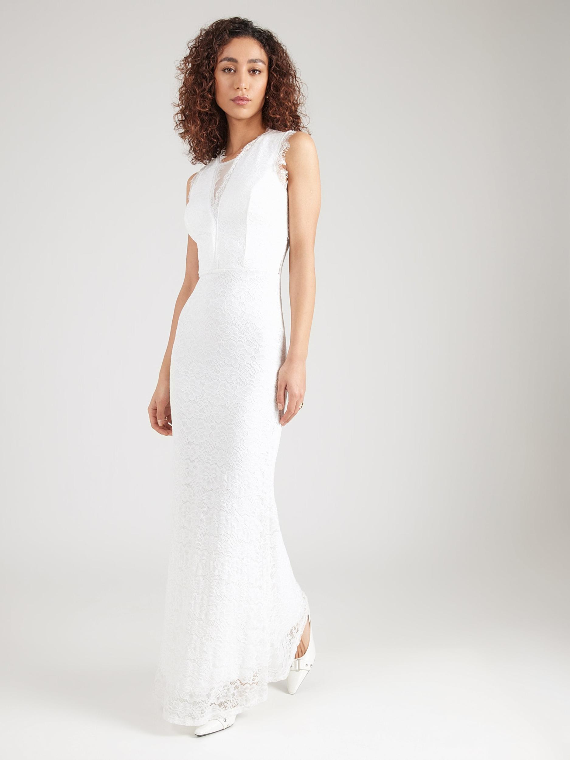 WAL G. Večerna obleka 'KY 2859' bela