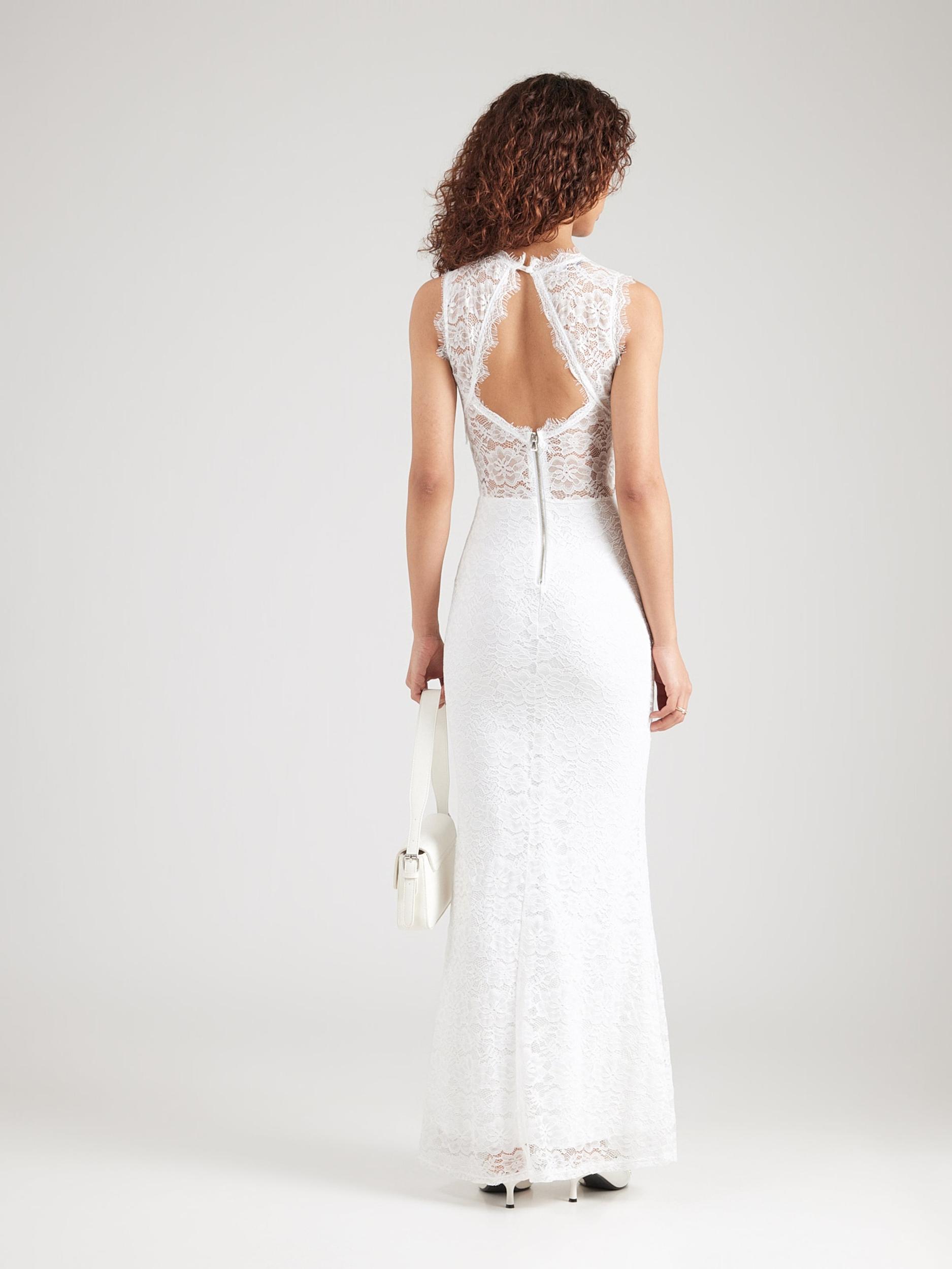 WAL G. Večerna obleka 'KY 2859' bela