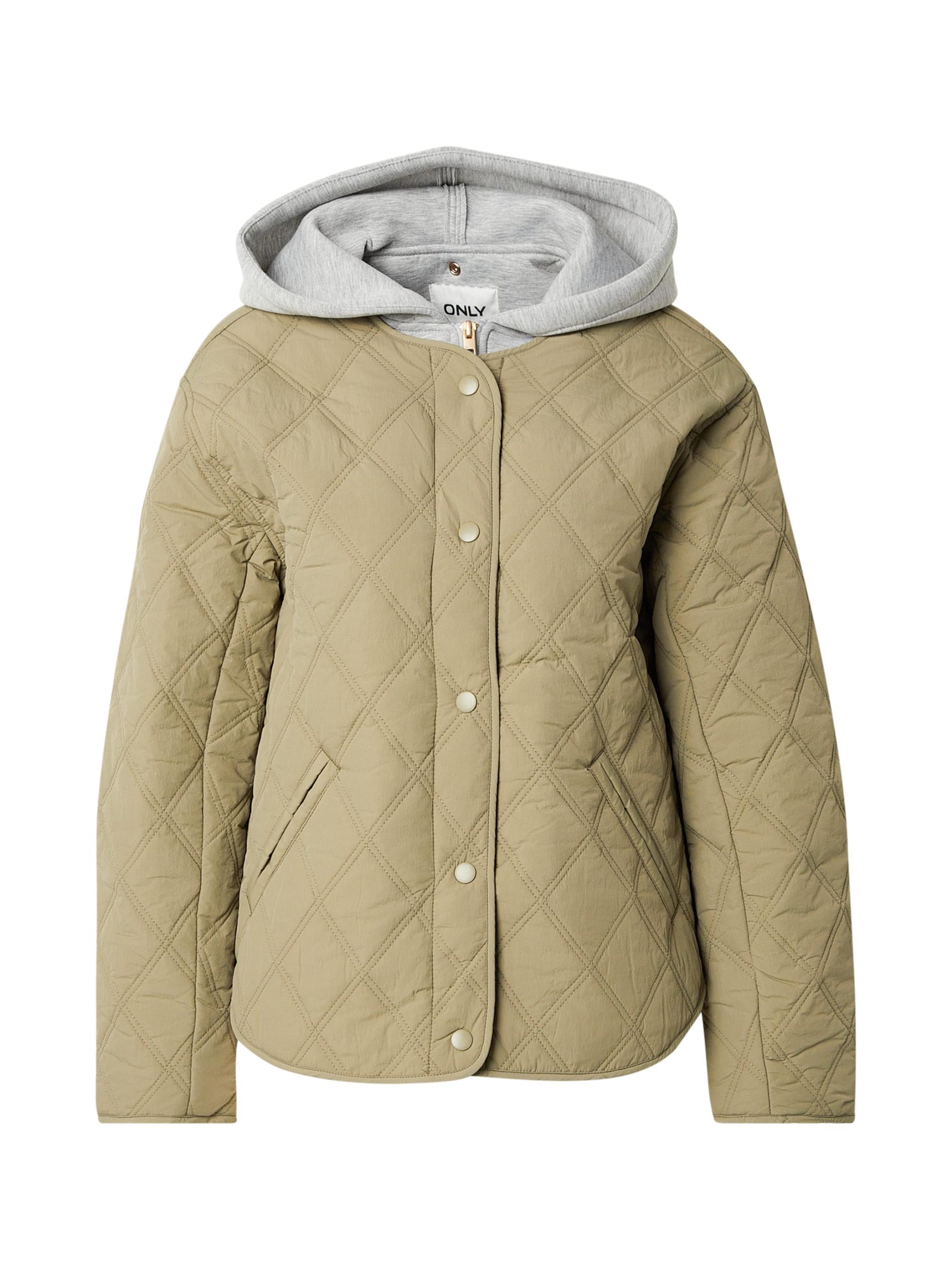 ONLY Prehodna jakna 'ONLRisso' pegasto siva / kaki