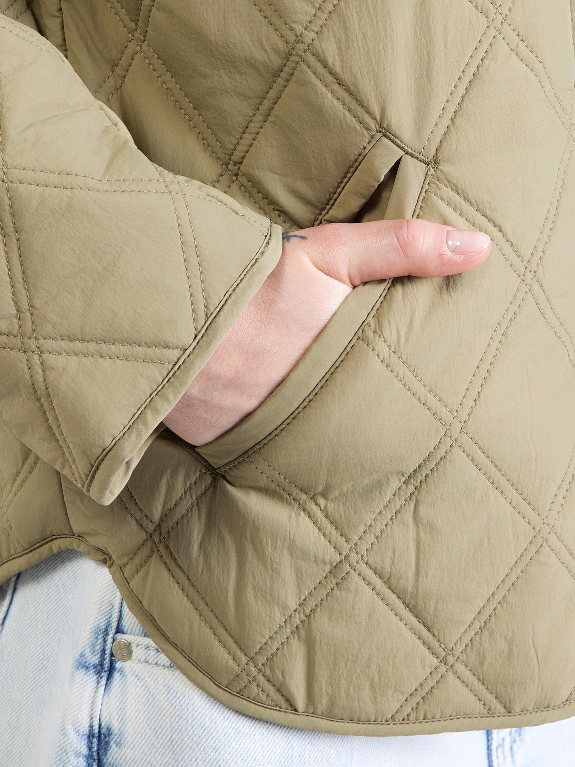 ONLY Prehodna jakna 'ONLRisso' pegasto siva / kaki