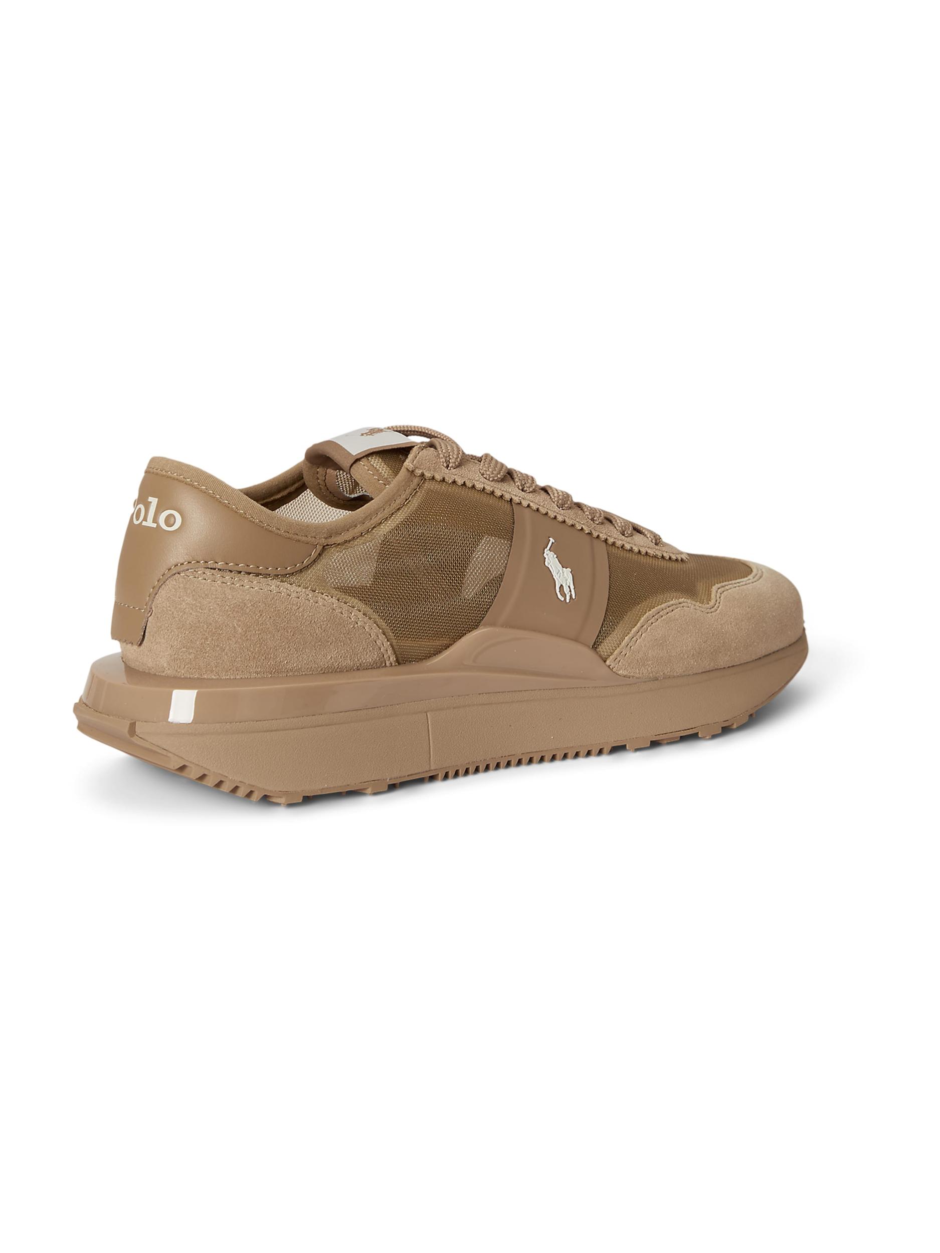 Polo Ralph Lauren Nizke superge 'TRAIN 89' svetlo rjava