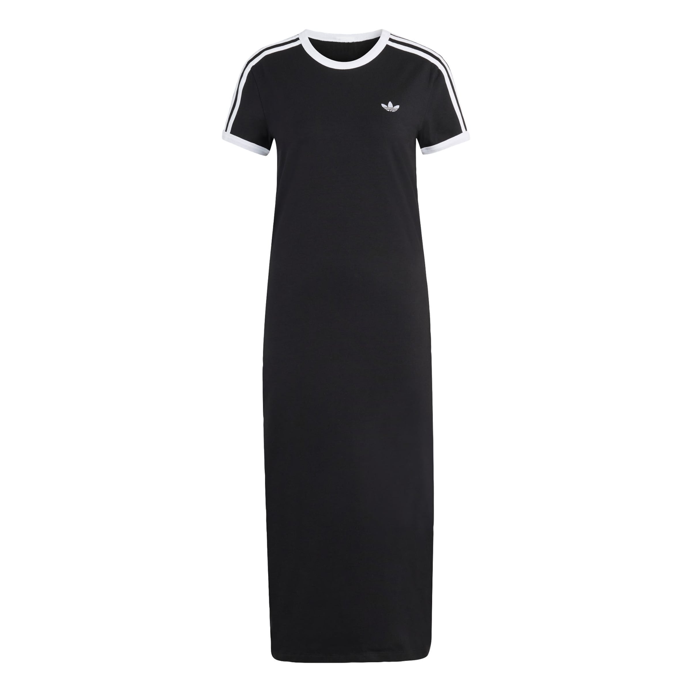 ADIDAS ORIGINALS Obleka '3 STRIPES DRESS' črna / bela