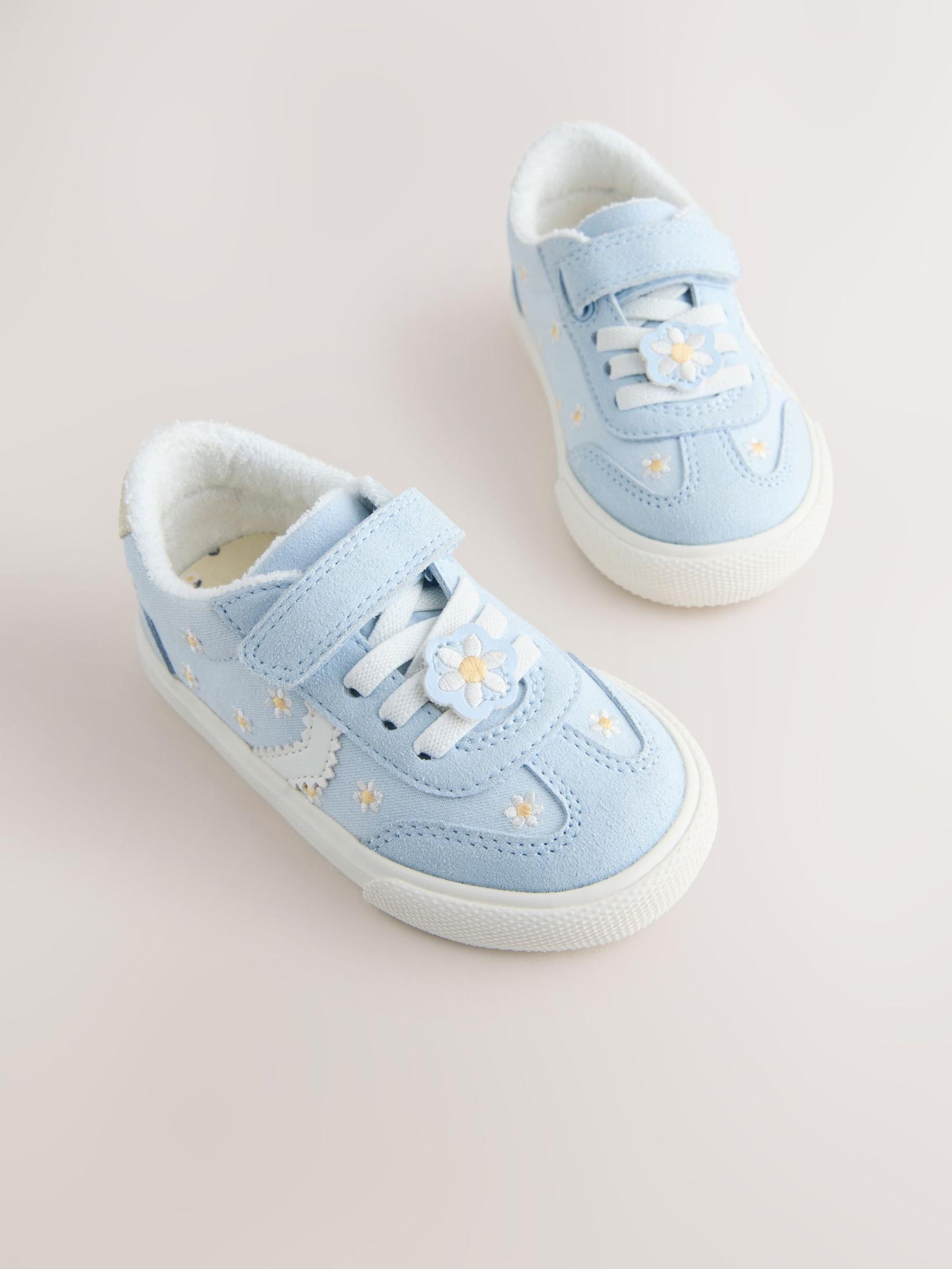 Next Superge svetlo modra / limona / bela