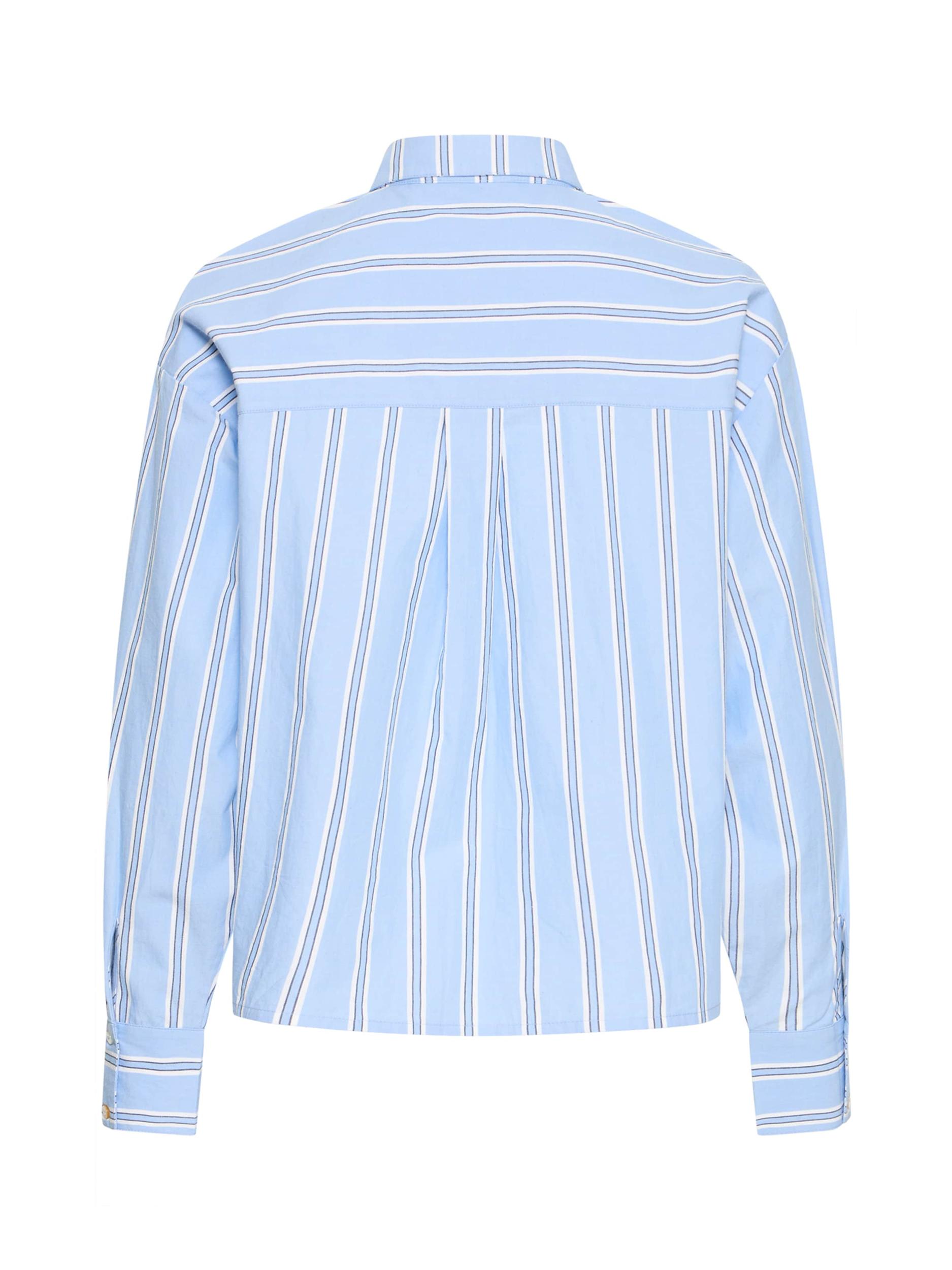 b.young Bluza 'BYILAVA' nebeško modra / antracit / bela