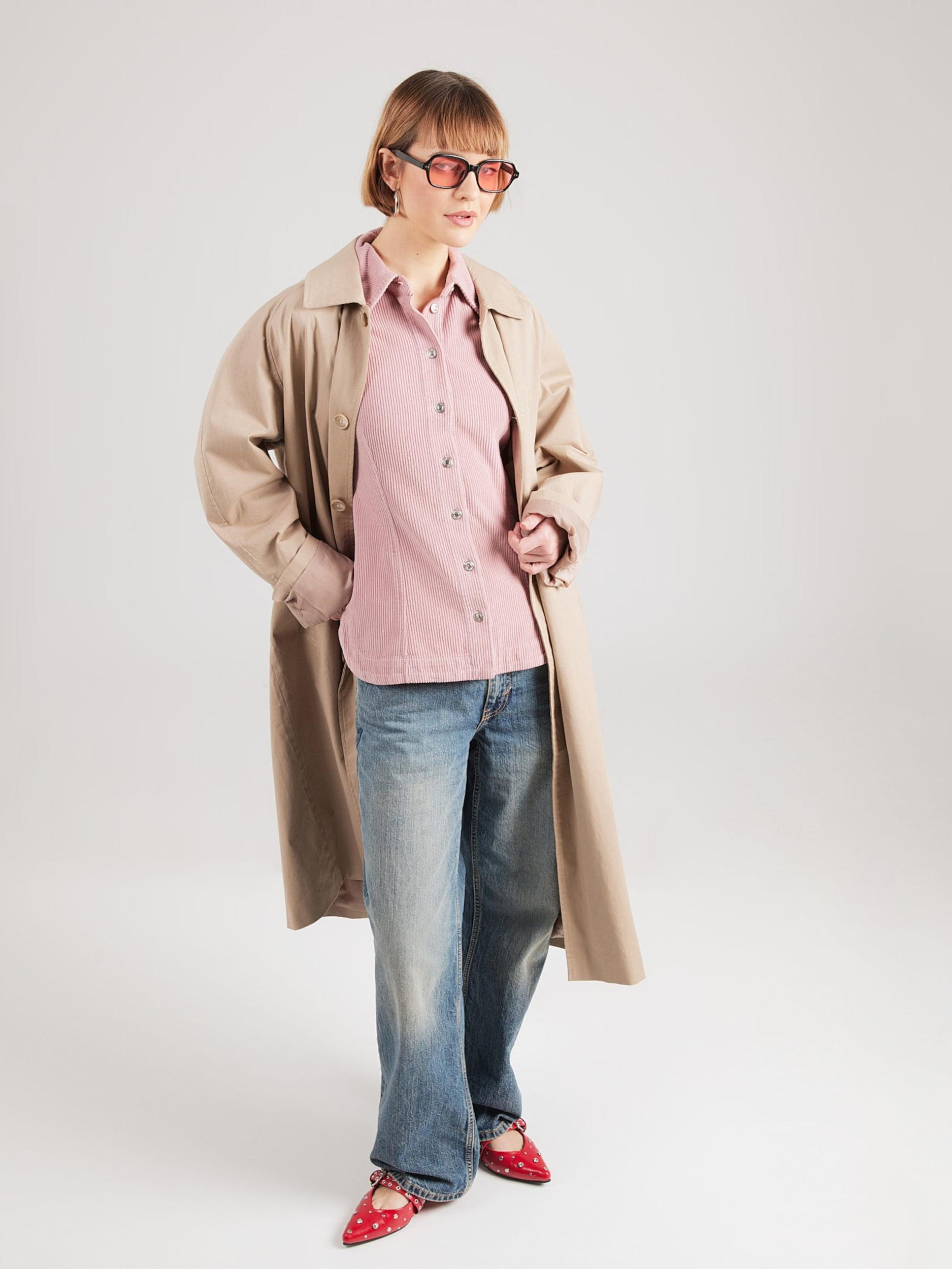 TOPSHOP Bluza 'Aubrey' roza