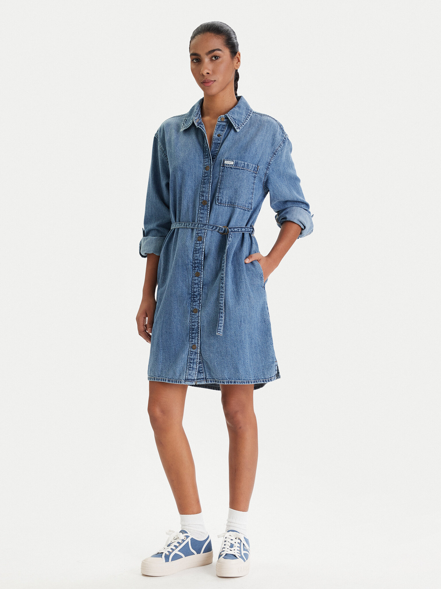 Jeans obleka Guess Jeans