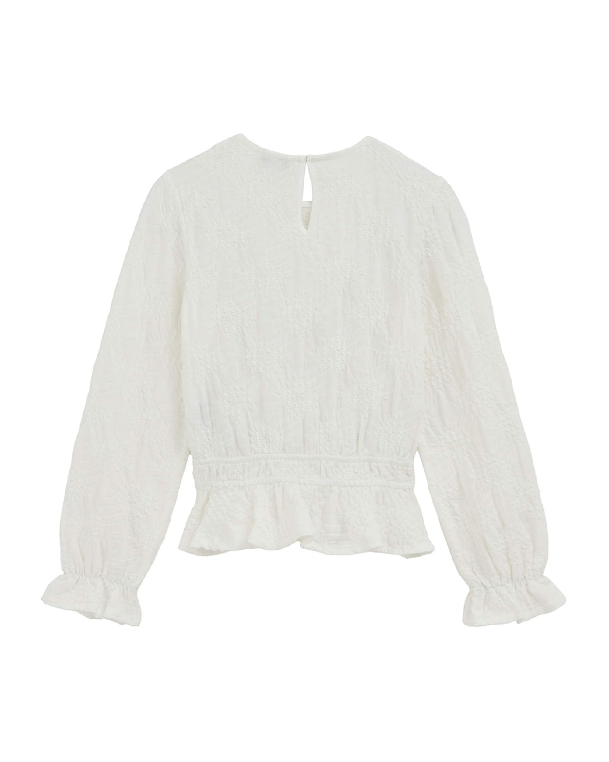 WE Fashion Bluza naravno bela