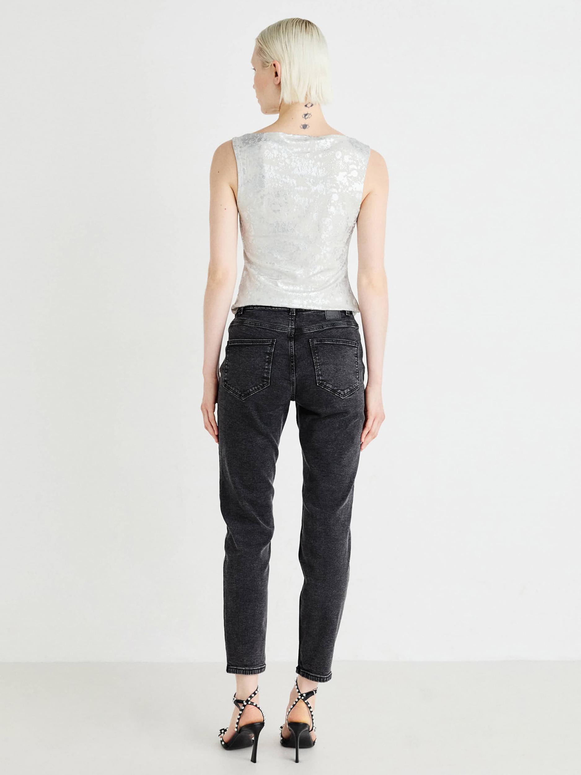 PIECES Kavbojke 'PCKESIA' siv denim
