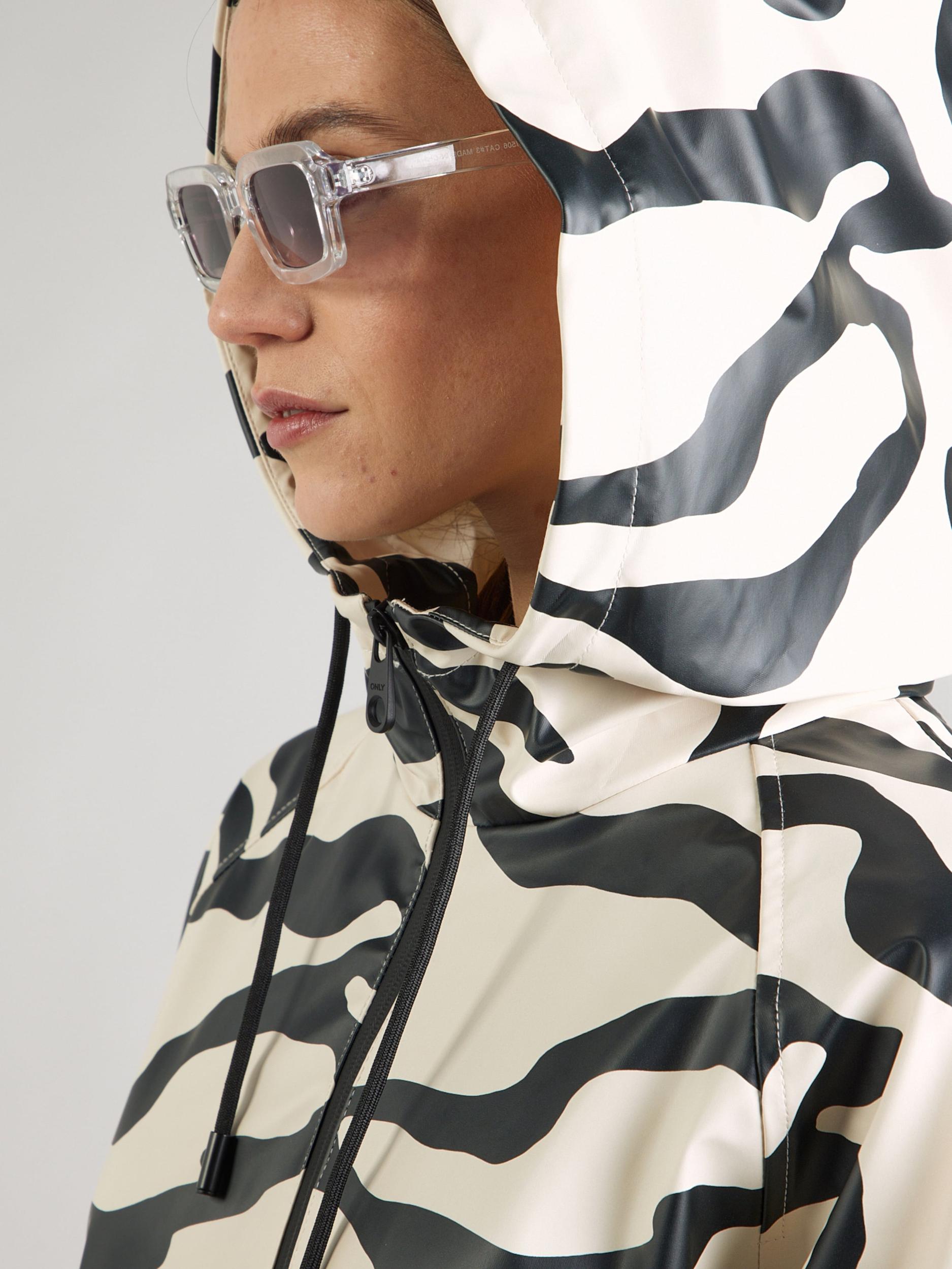 ONLY Prehodna jakna 'ONLELISA' kremna / črna