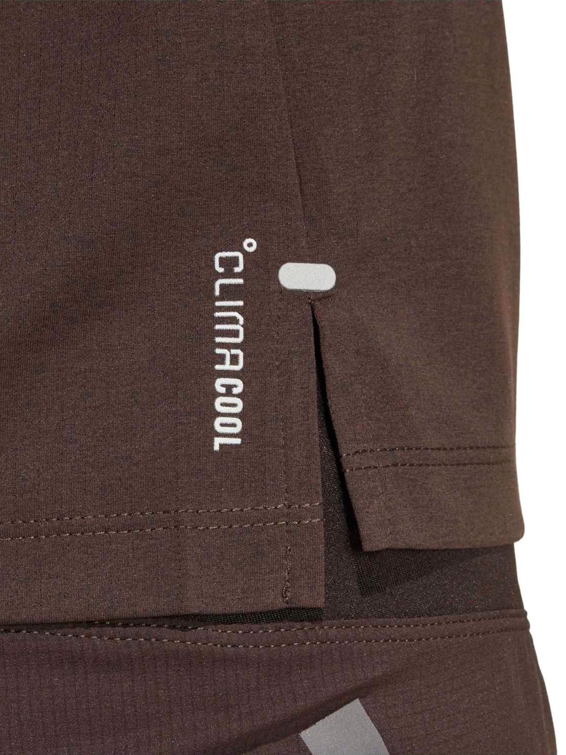 ADIDAS PERFORMANCE Funkcionalna majica 'Adi365' rjava / temno rjava