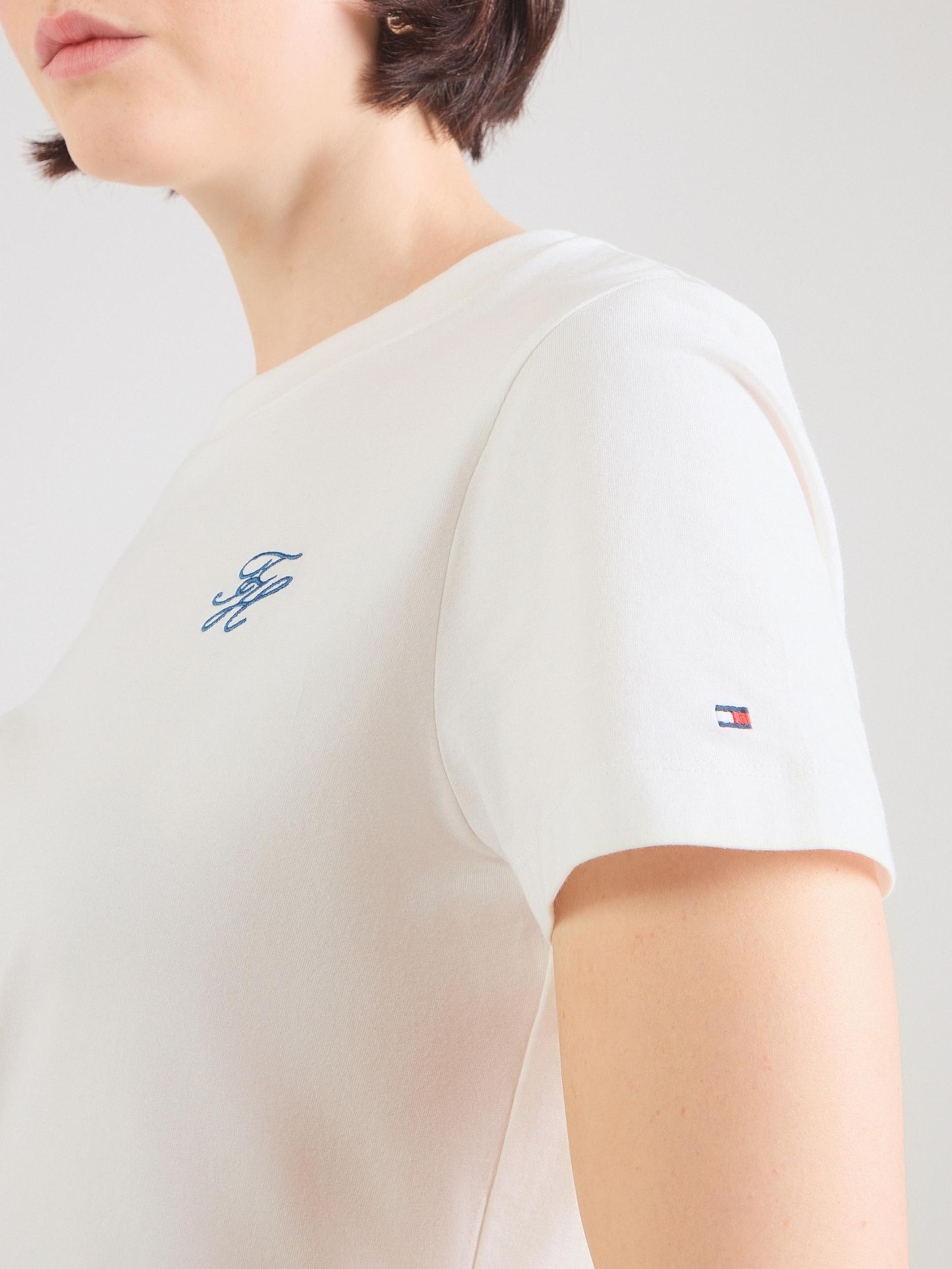 TOMMY HILFIGER Majica modra / bela