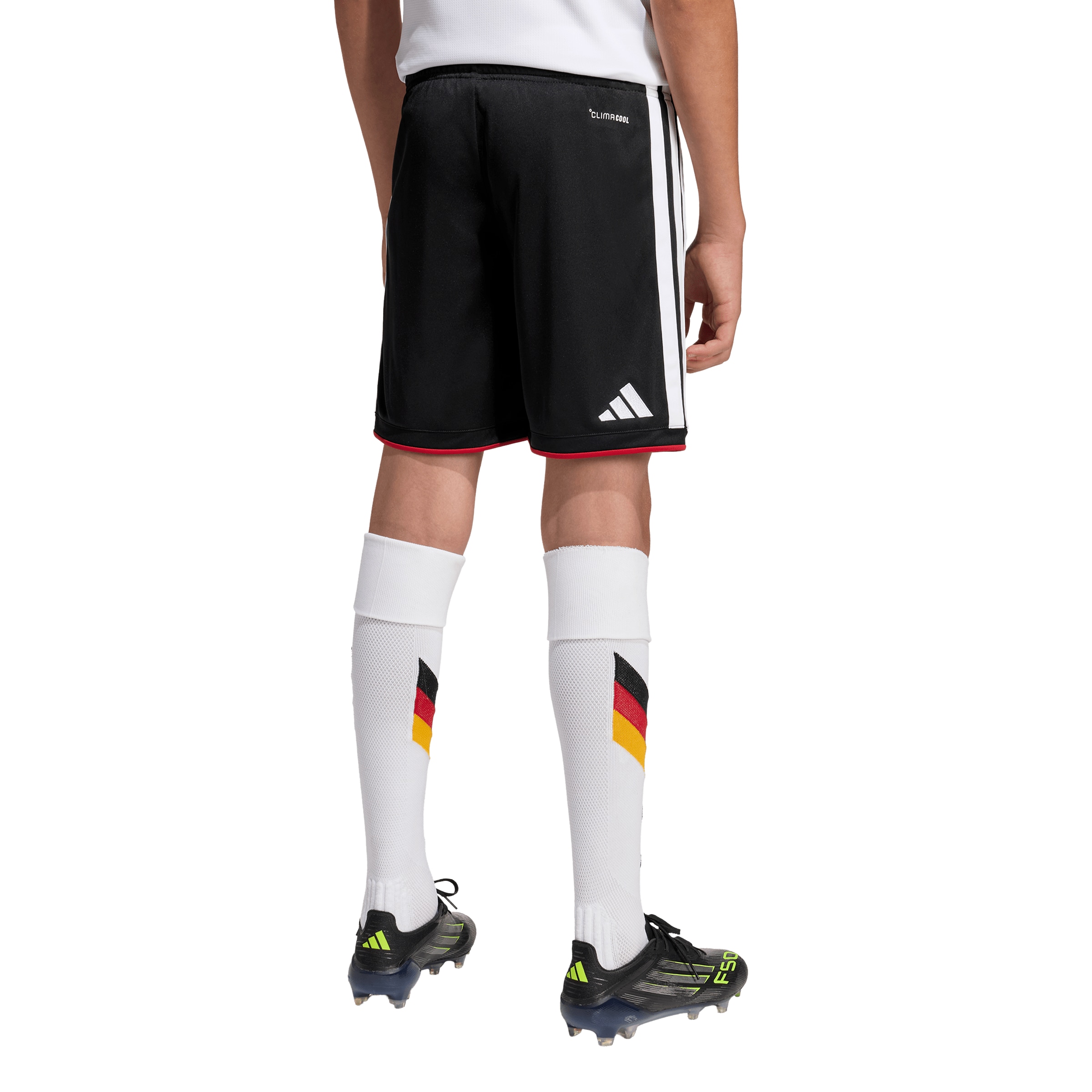 ADIDAS PERFORMANCE Športne hlače 'Deutschland 26' črna / off-bela