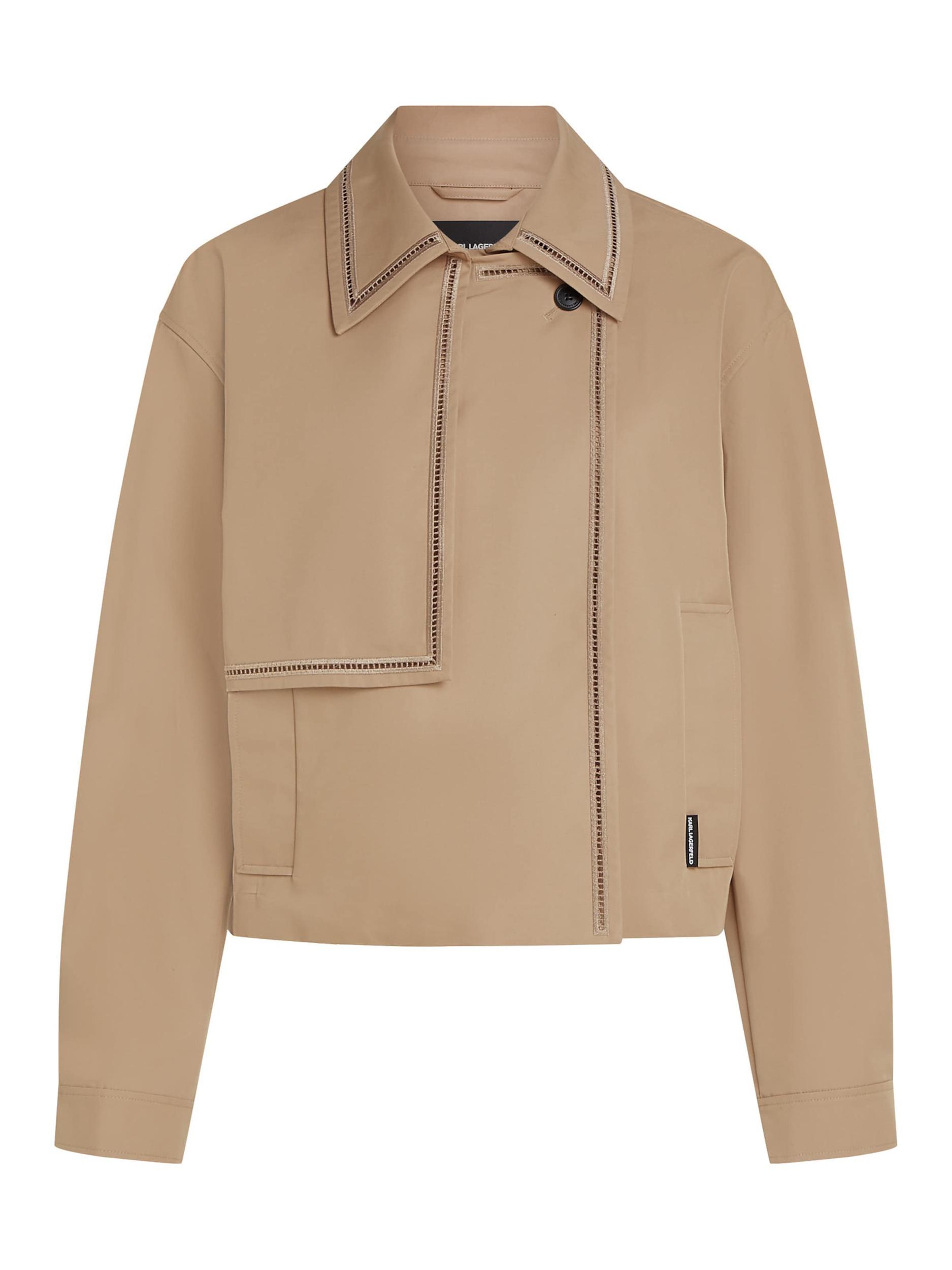 Karl Lagerfeld Prehoden plašč brokat