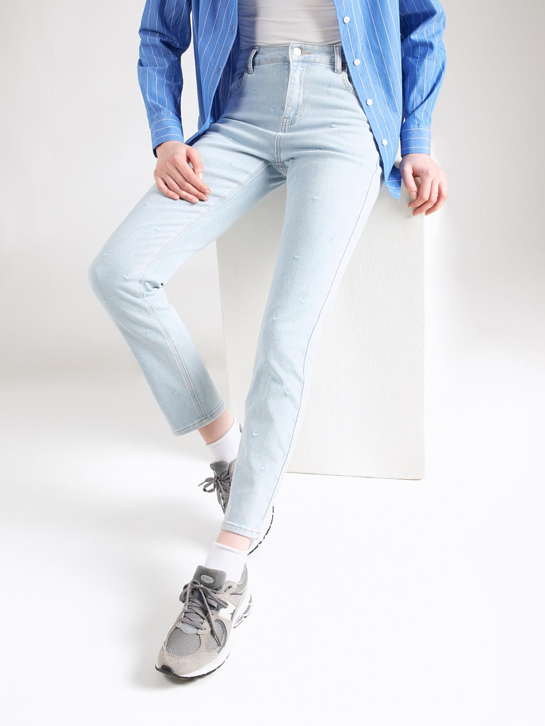 Hailys Kavbojke 'Amour' pastelno modra