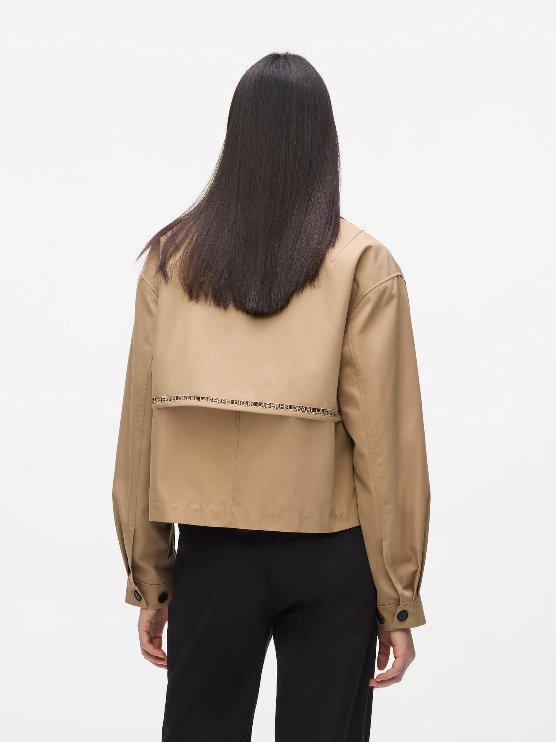 Karl Lagerfeld Prehoden plašč brokat