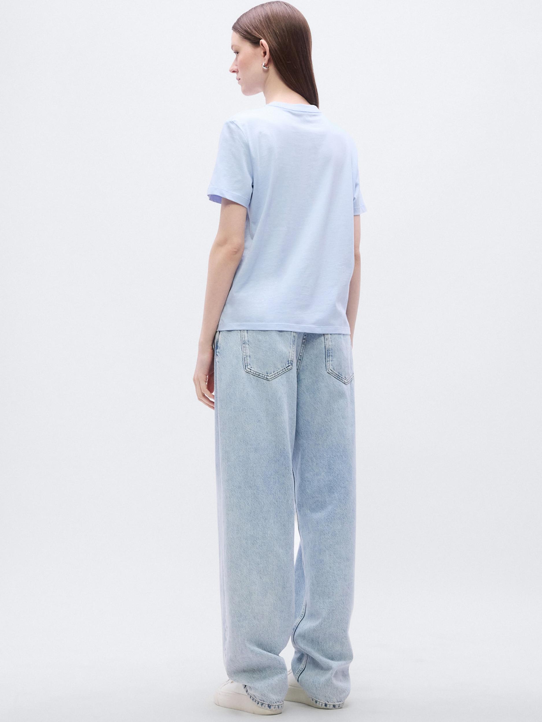 Calvin Klein Jeans Majica modra / svetlo modra