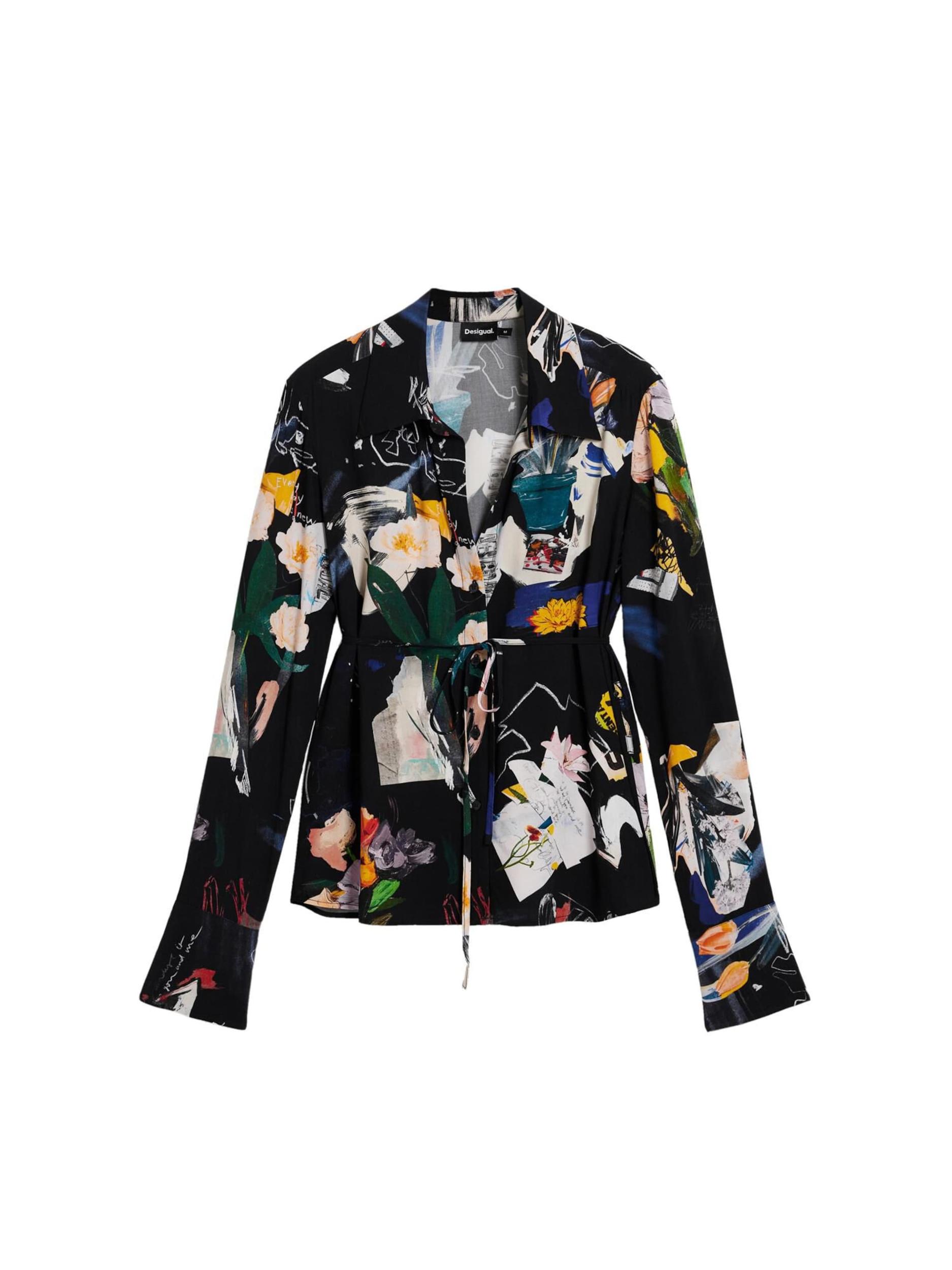 Desigual Majica mešane barve / črna