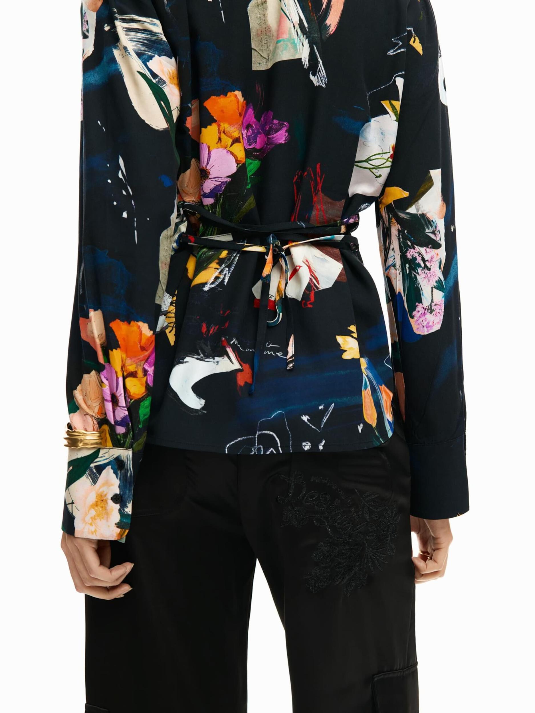 Desigual Majica mešane barve / črna