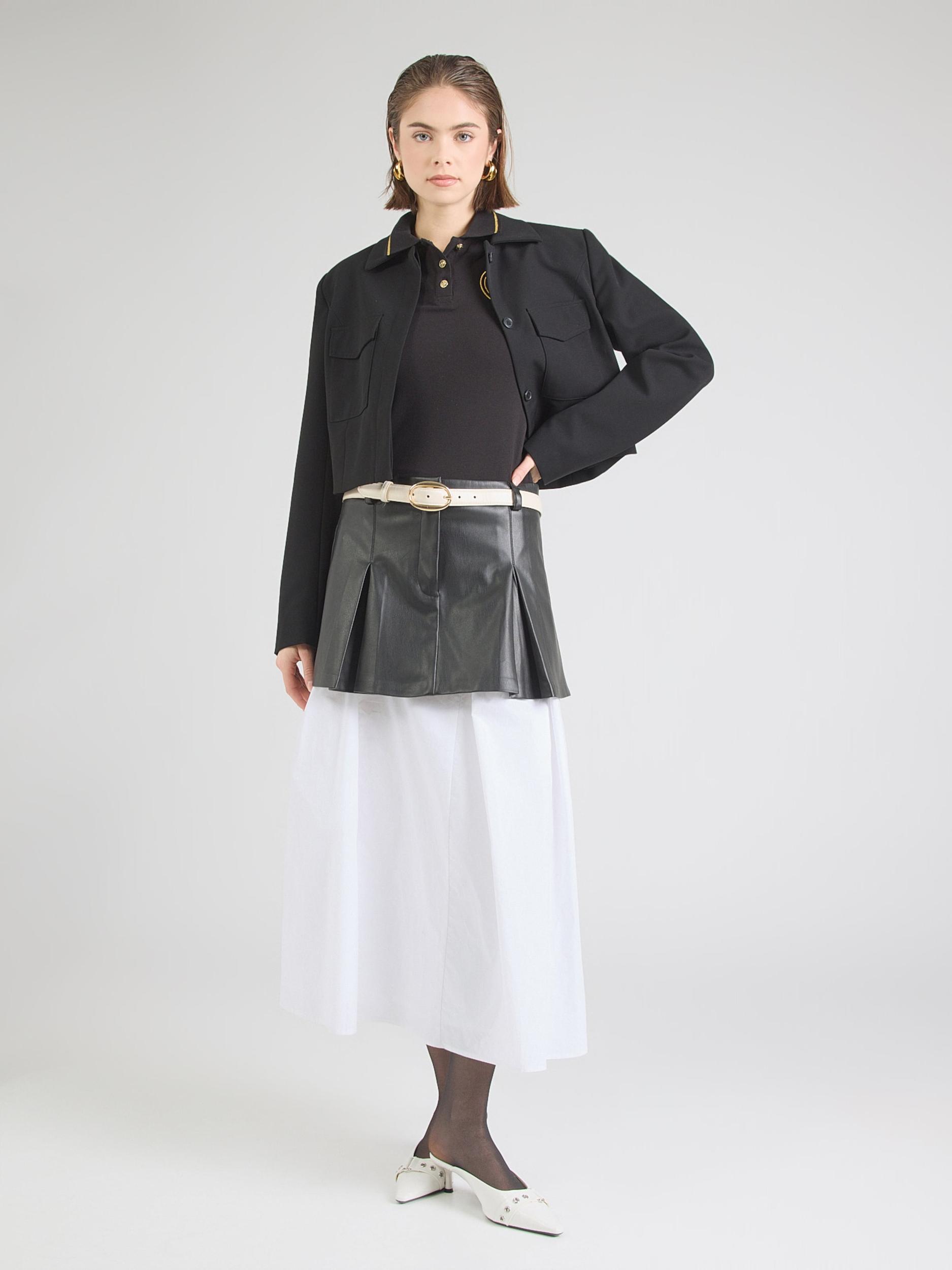 Versace Jeans Couture Majica '80HAGT02' črna