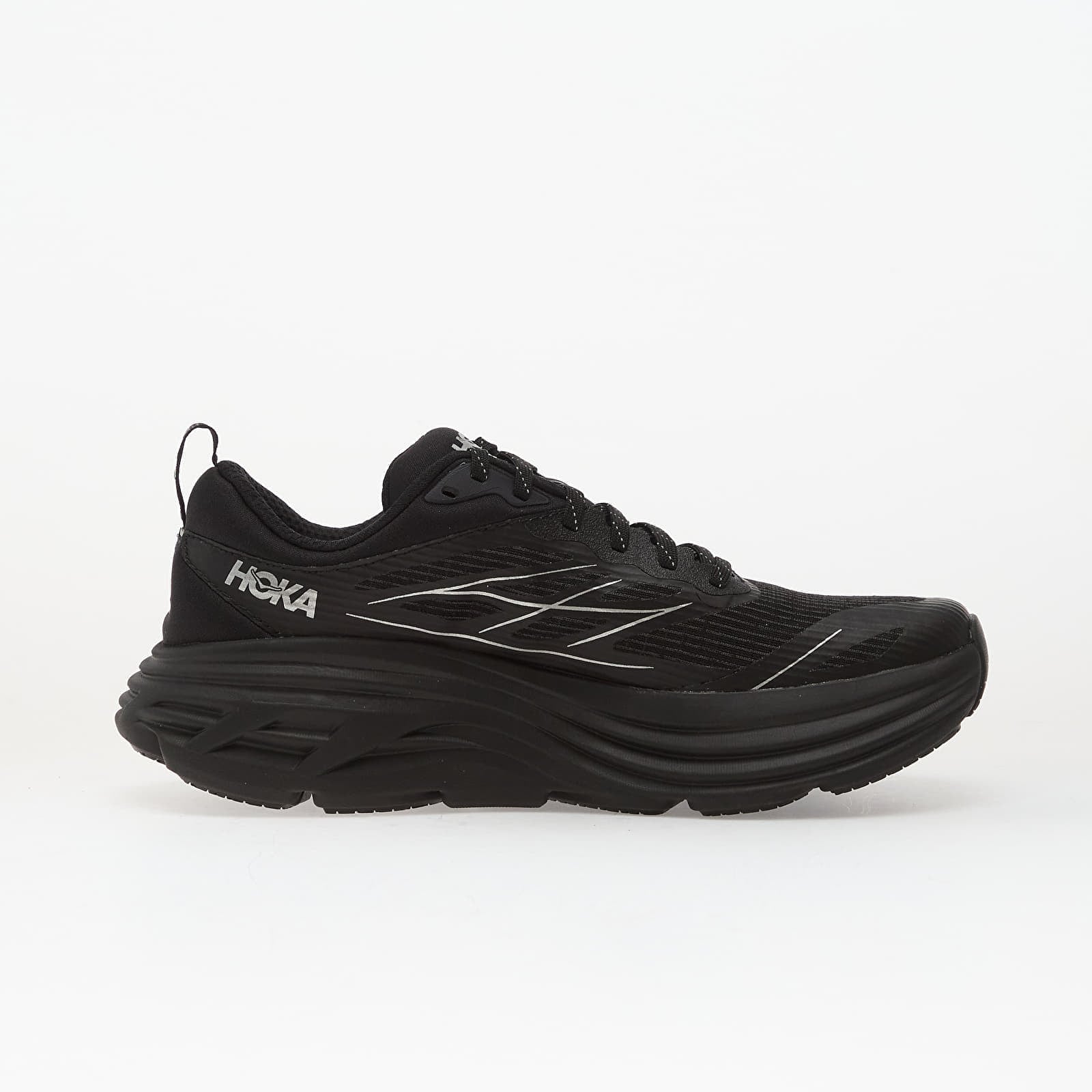 Hoka U Bondi 8 Ts Caged Black/ Silver