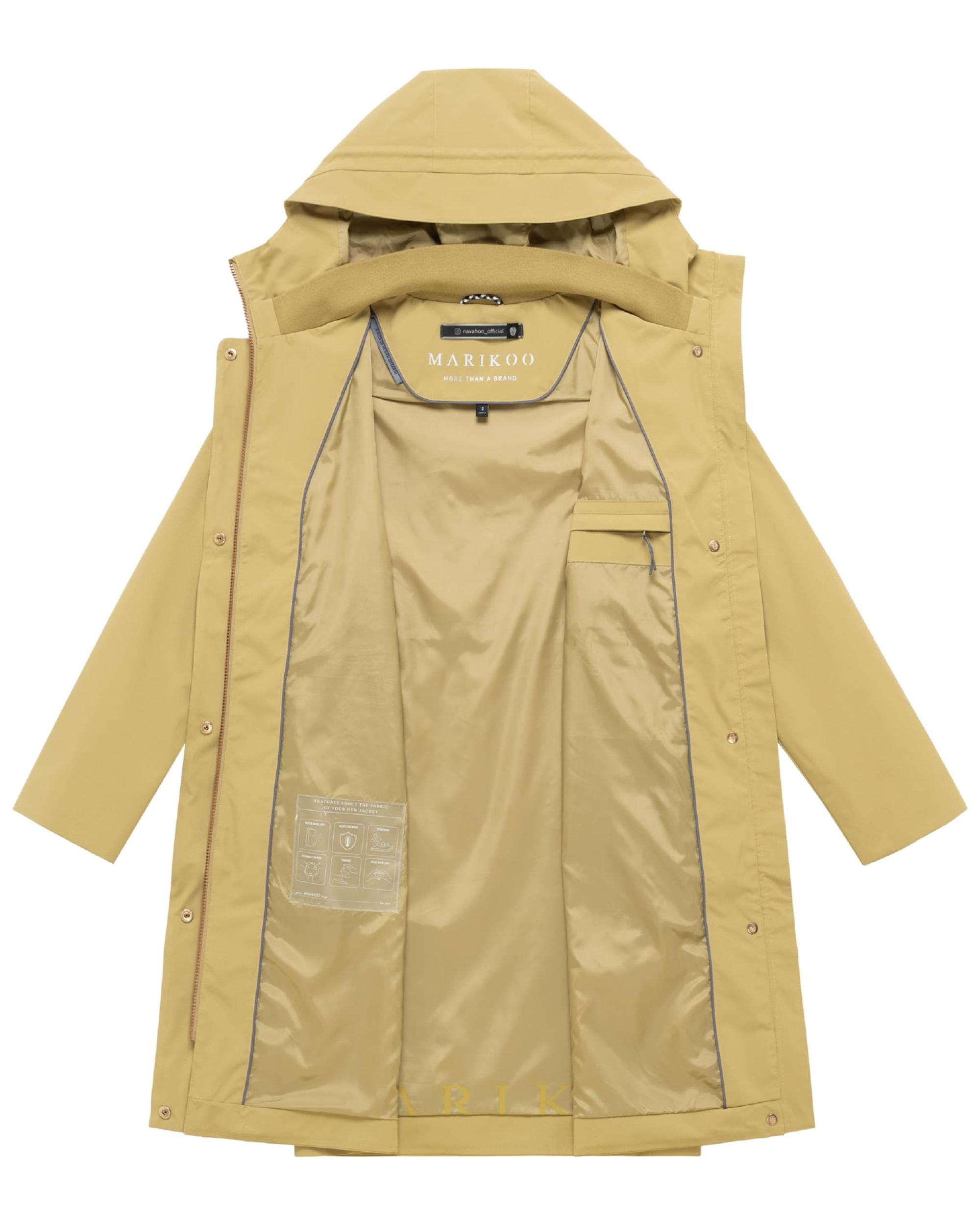 MARIKOO Prehodna jakna 'Zilandaa 16' kaki