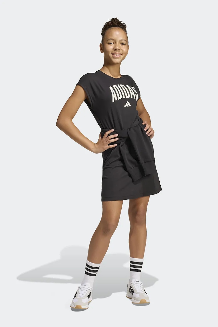 Otroška bombažna obleka adidas