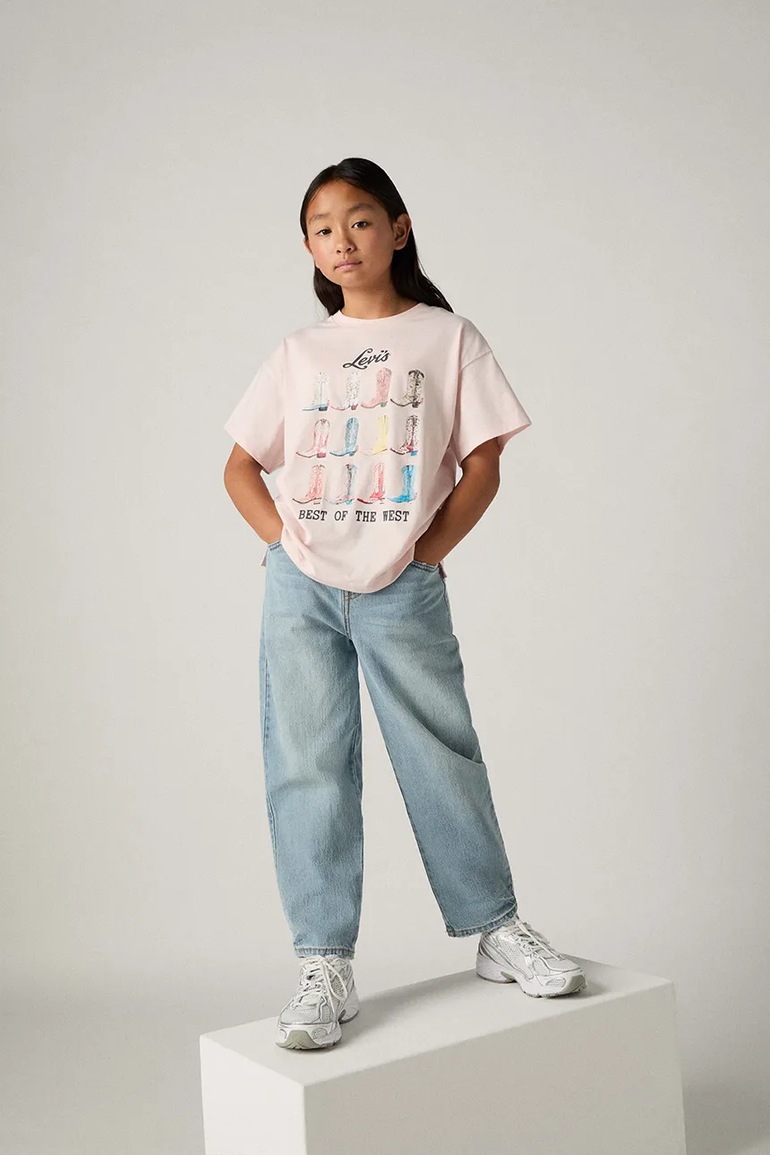 Otroške kavbojke Levi's BAGGY BARREL