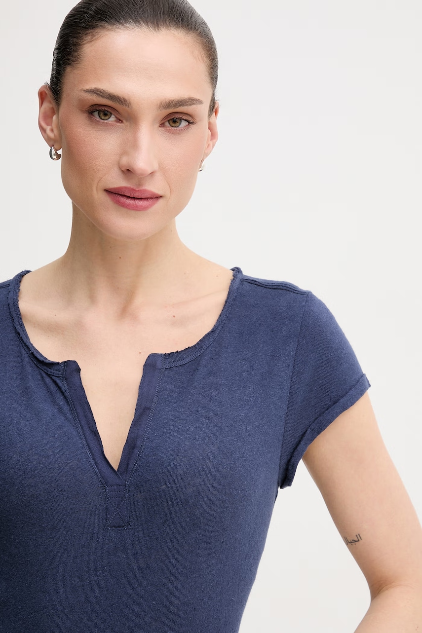 Lanena kratka majica Mos Mosh