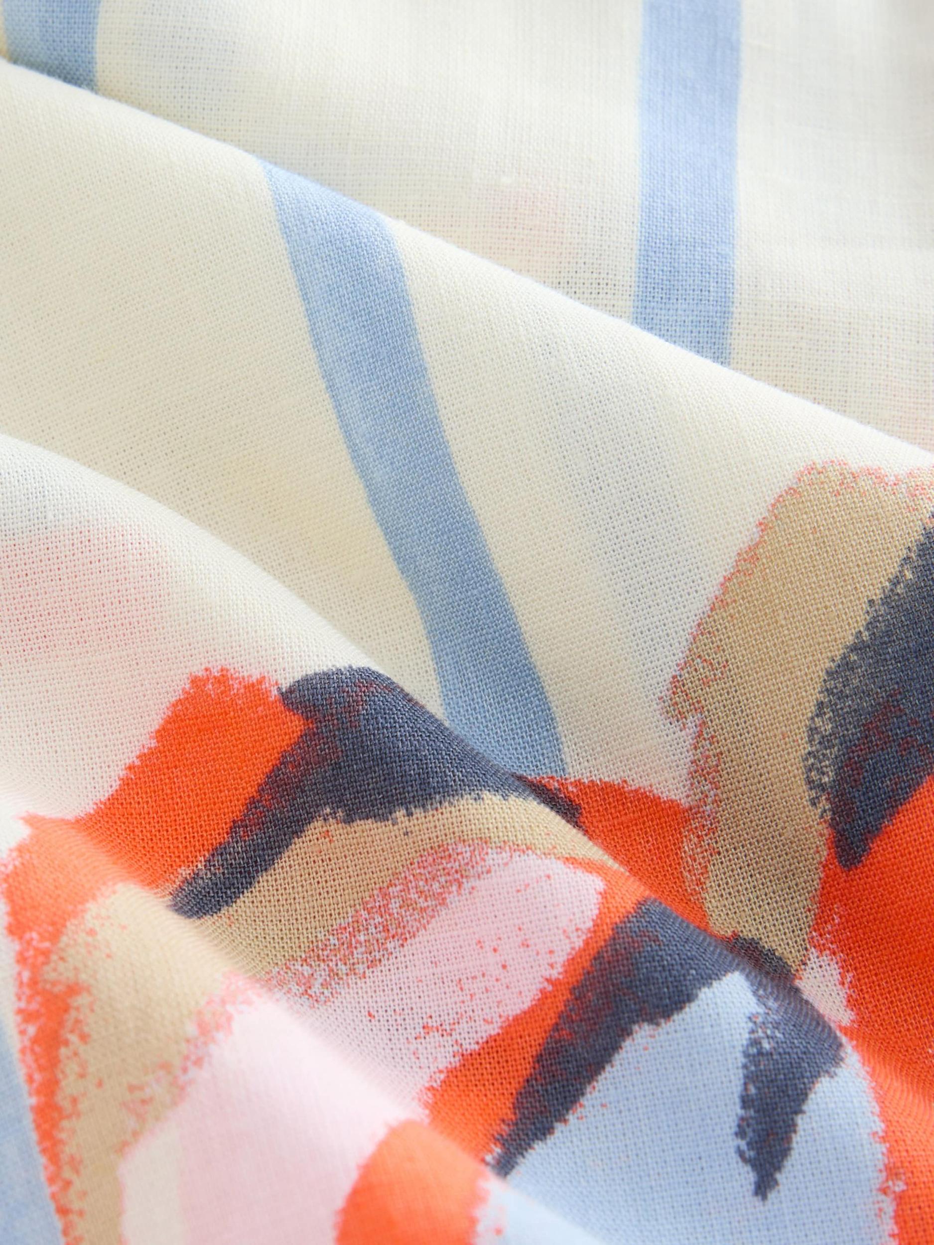 Next Hlače svetlo modra / svetlo roza / bela