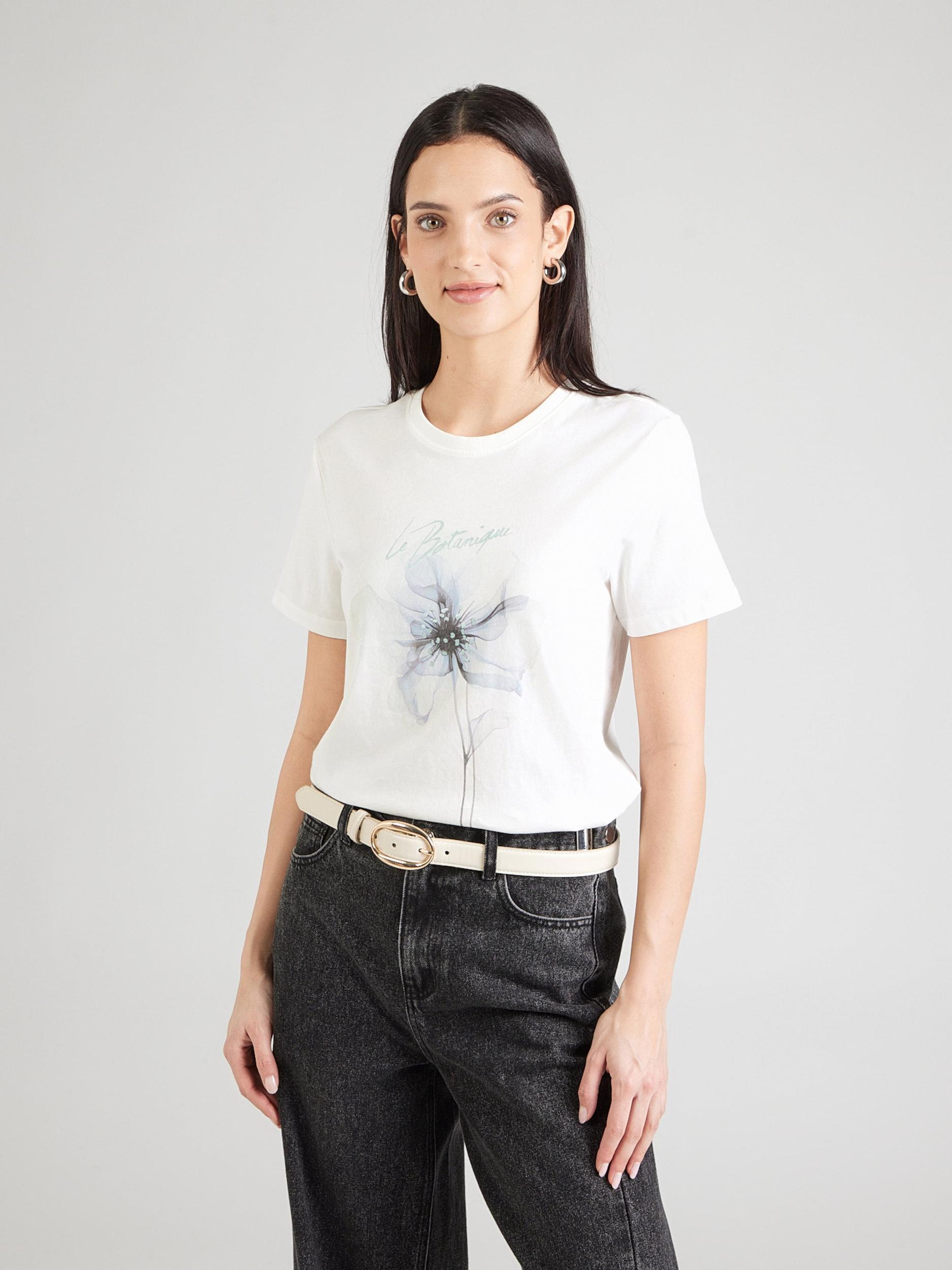 ONLY Majica 'ONLKITA' svetlo modra / črna / bela