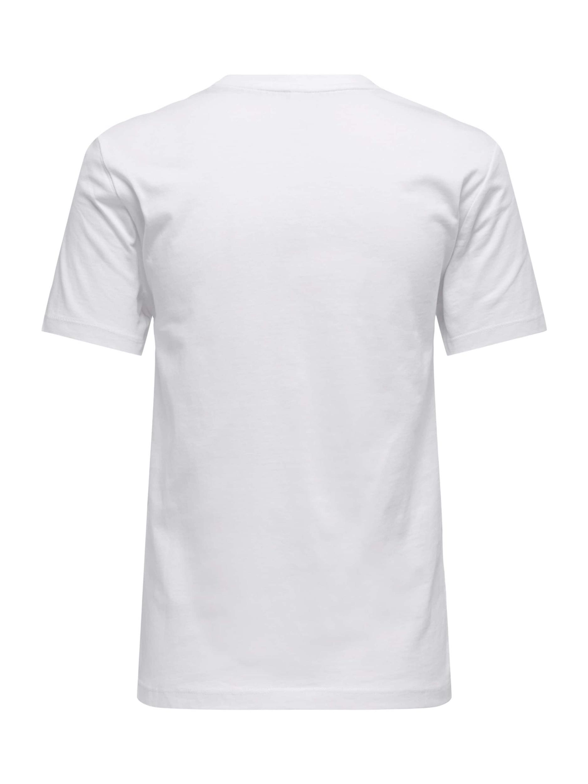 ONLY Majica 'ONLKITA' kraljevo modra / temno modra / rosé / bela