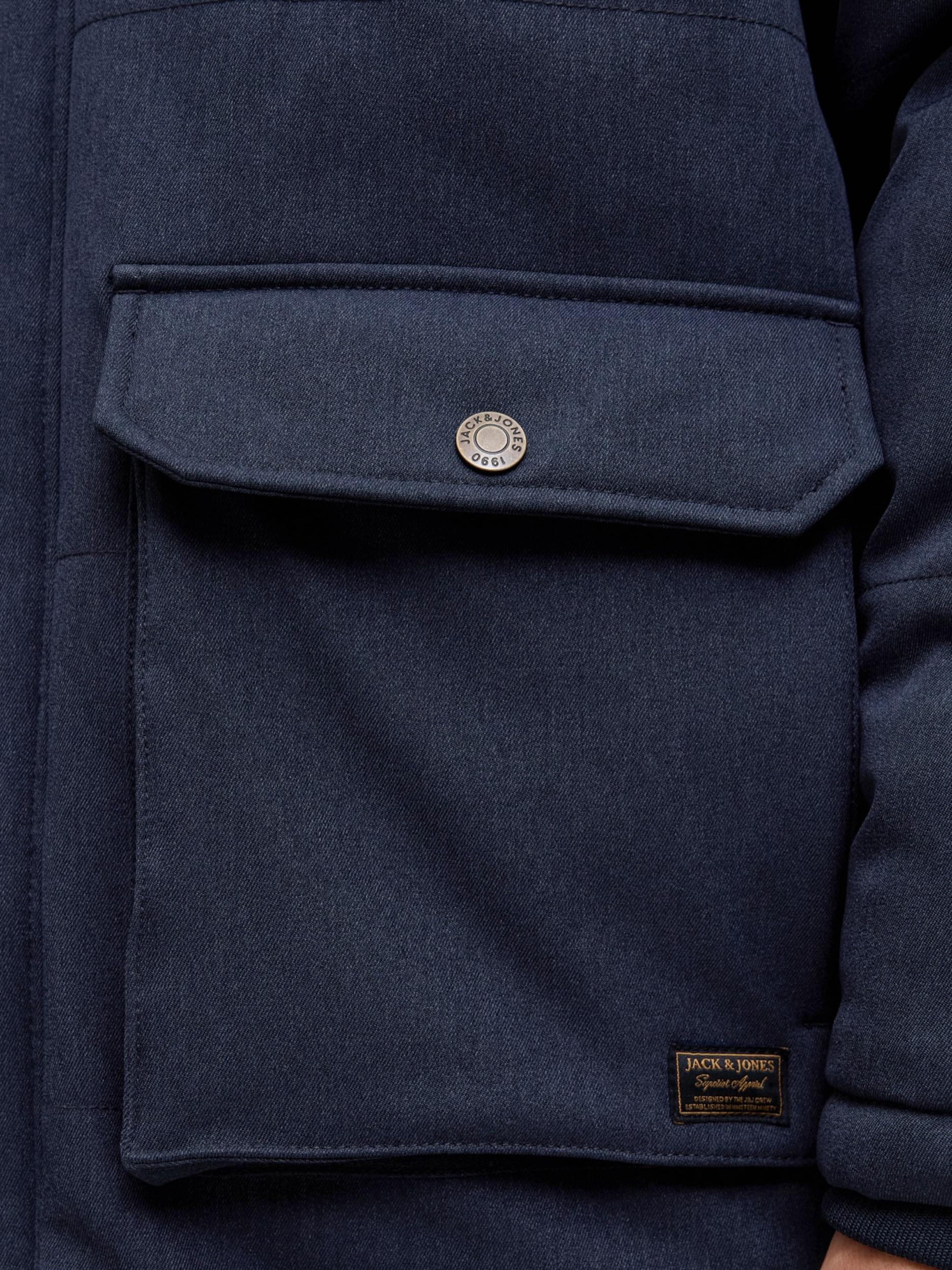 JACK & JONES Zimska jakna nočno modra